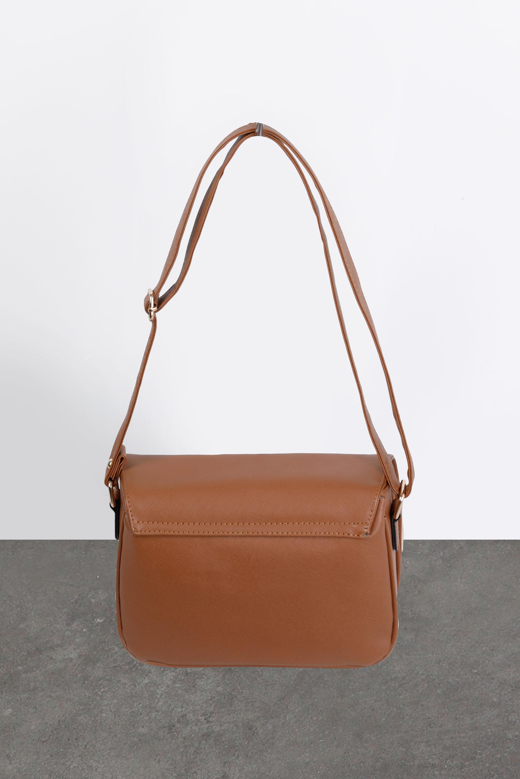 Tesettür giyim TABA ALVİNA ÇANTA 1853