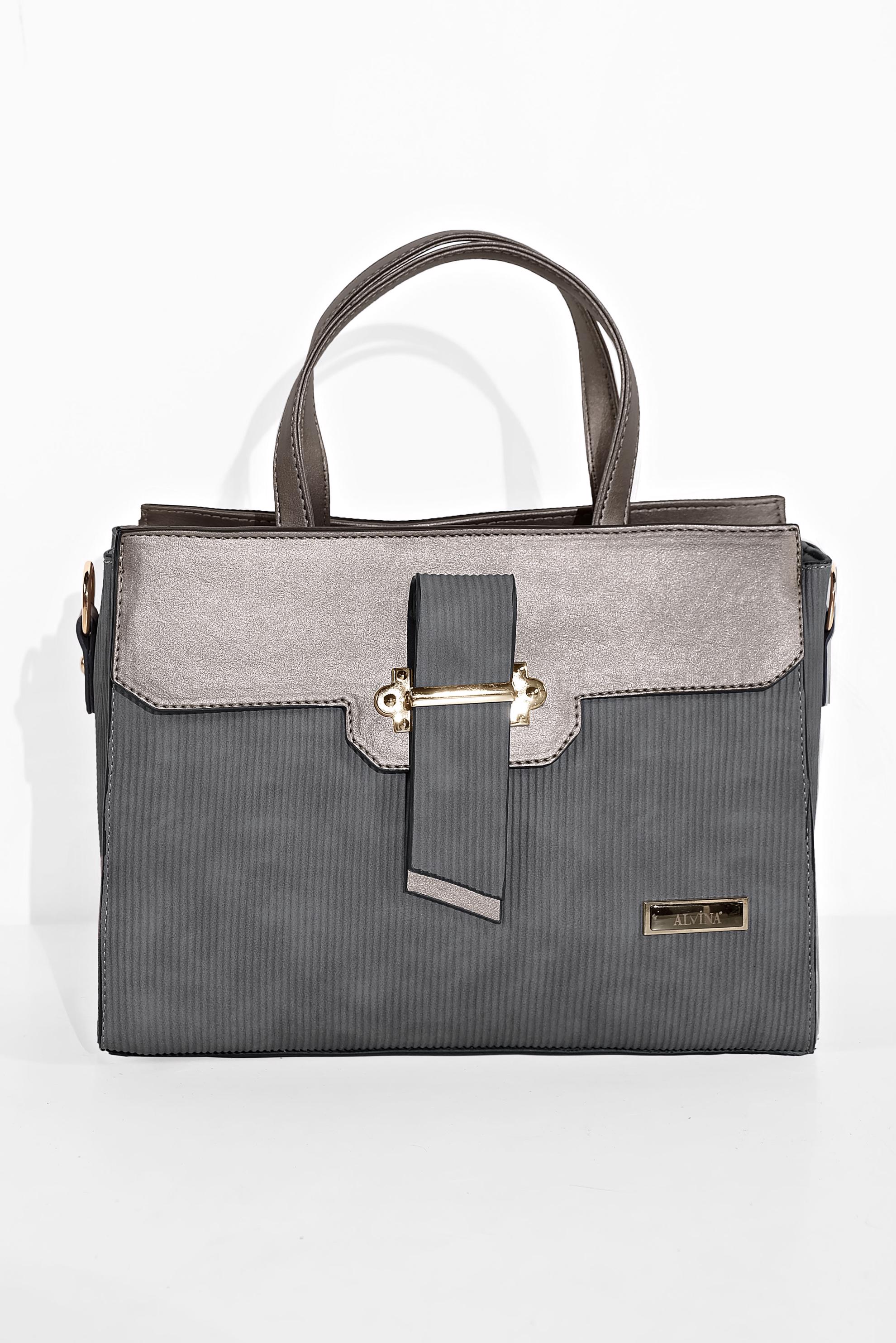 Tesettür giyim BEJ ALVİNA ÇANTA 8039 