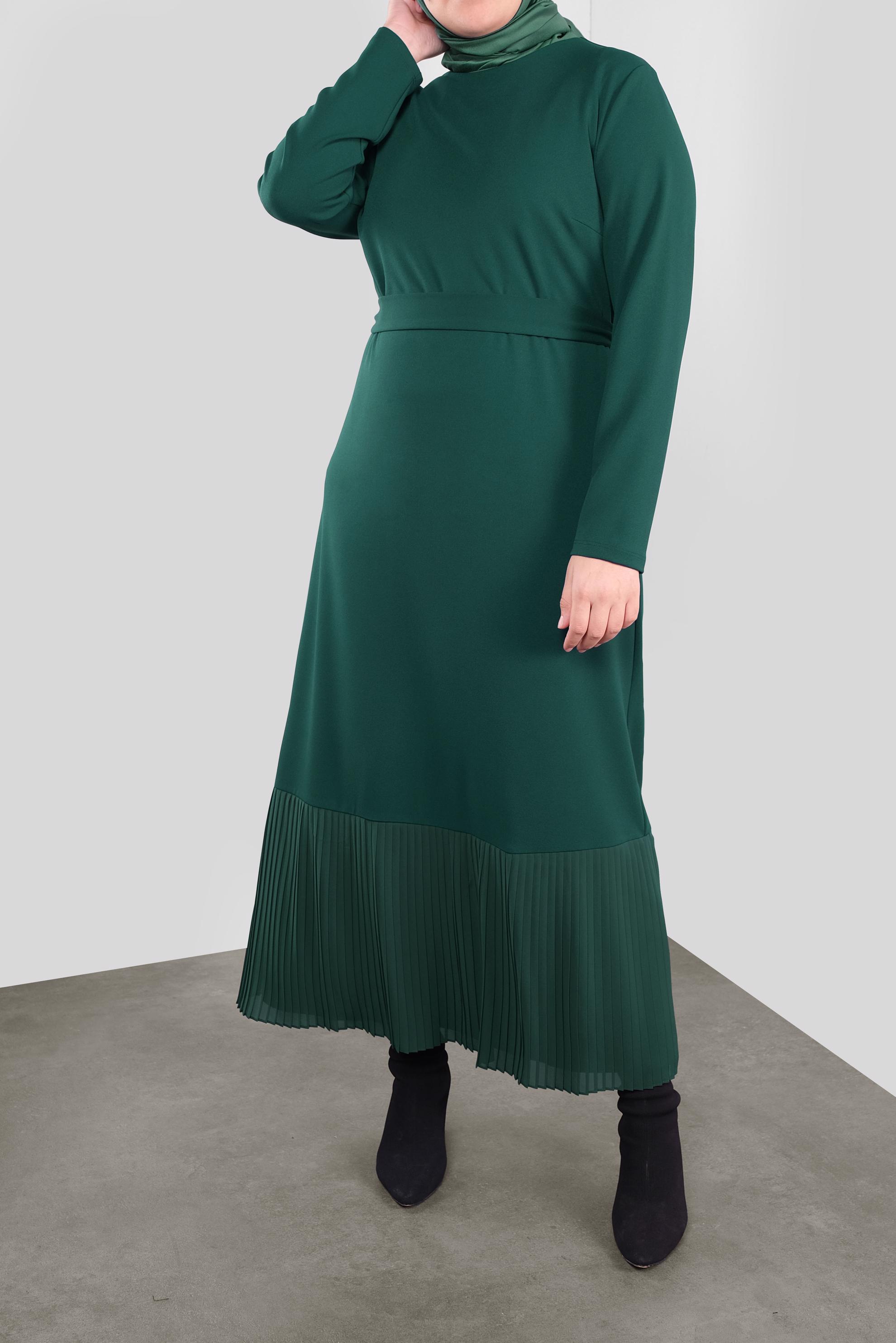 Vêtements hijab VERT 20117 6775 ELBİSE 44/48