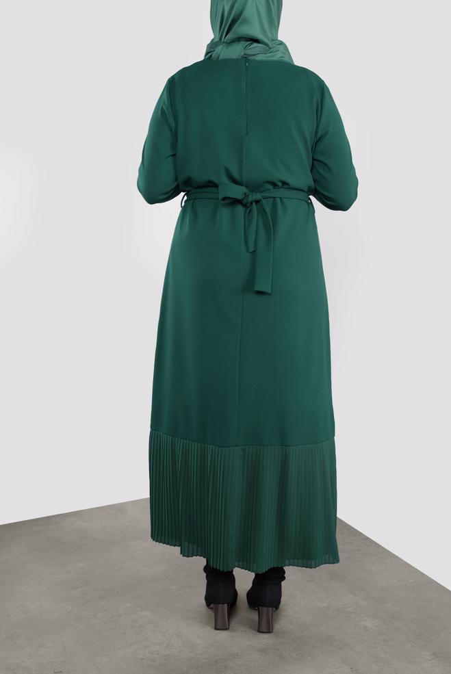 Hijab clothing GREEN 20117 6775 ELBİSE 44/48 - ALVİNA