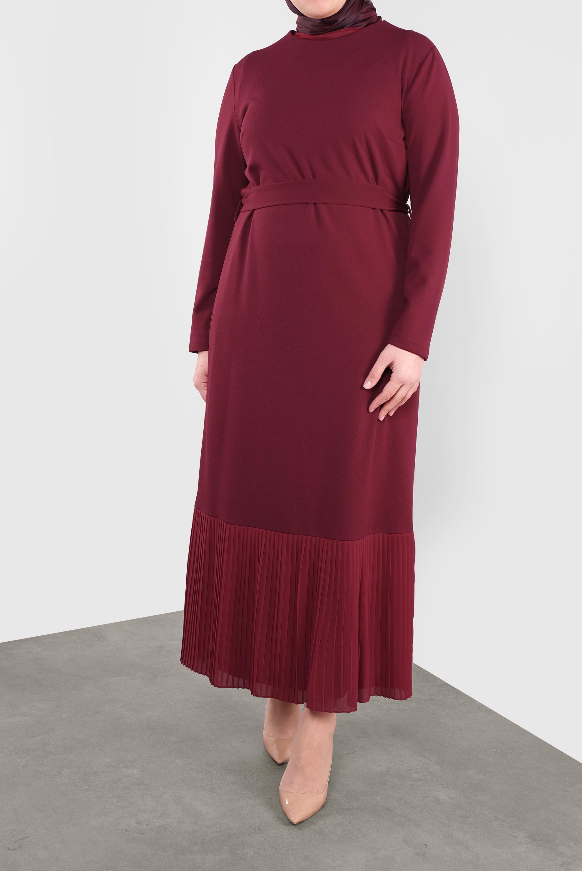 Vêtements hijab ROUGE 20117 6775 ELBİSE 44/48