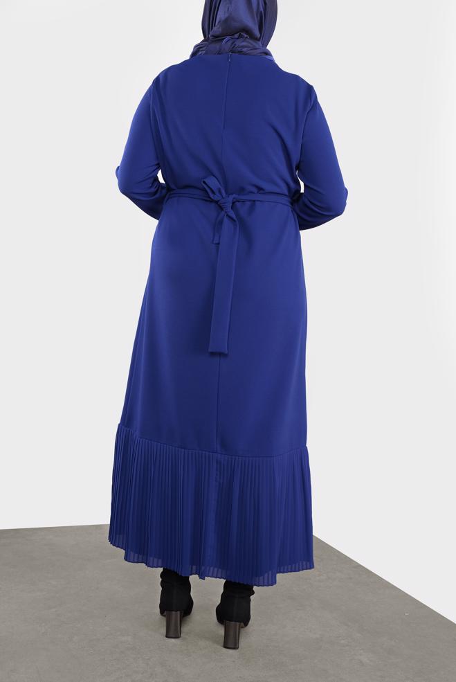 Hijab clothing NAVY BLUE 20117 6775 ELBİSE 44/48 - ALVİNA