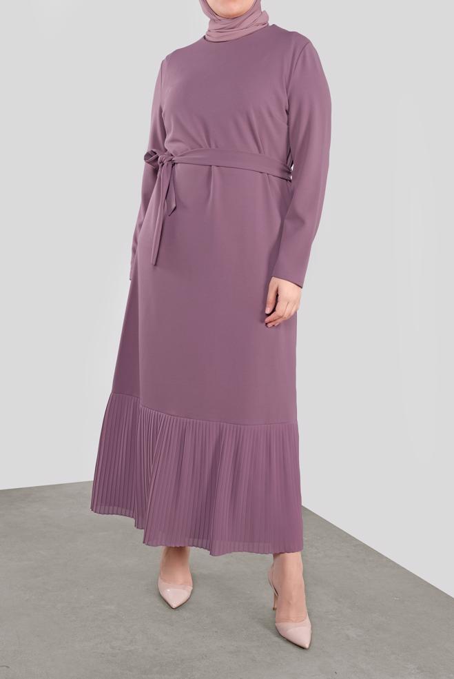 Hijab clothing PINK 20117 6775 ELBİSE 44/48 - ALVİNA