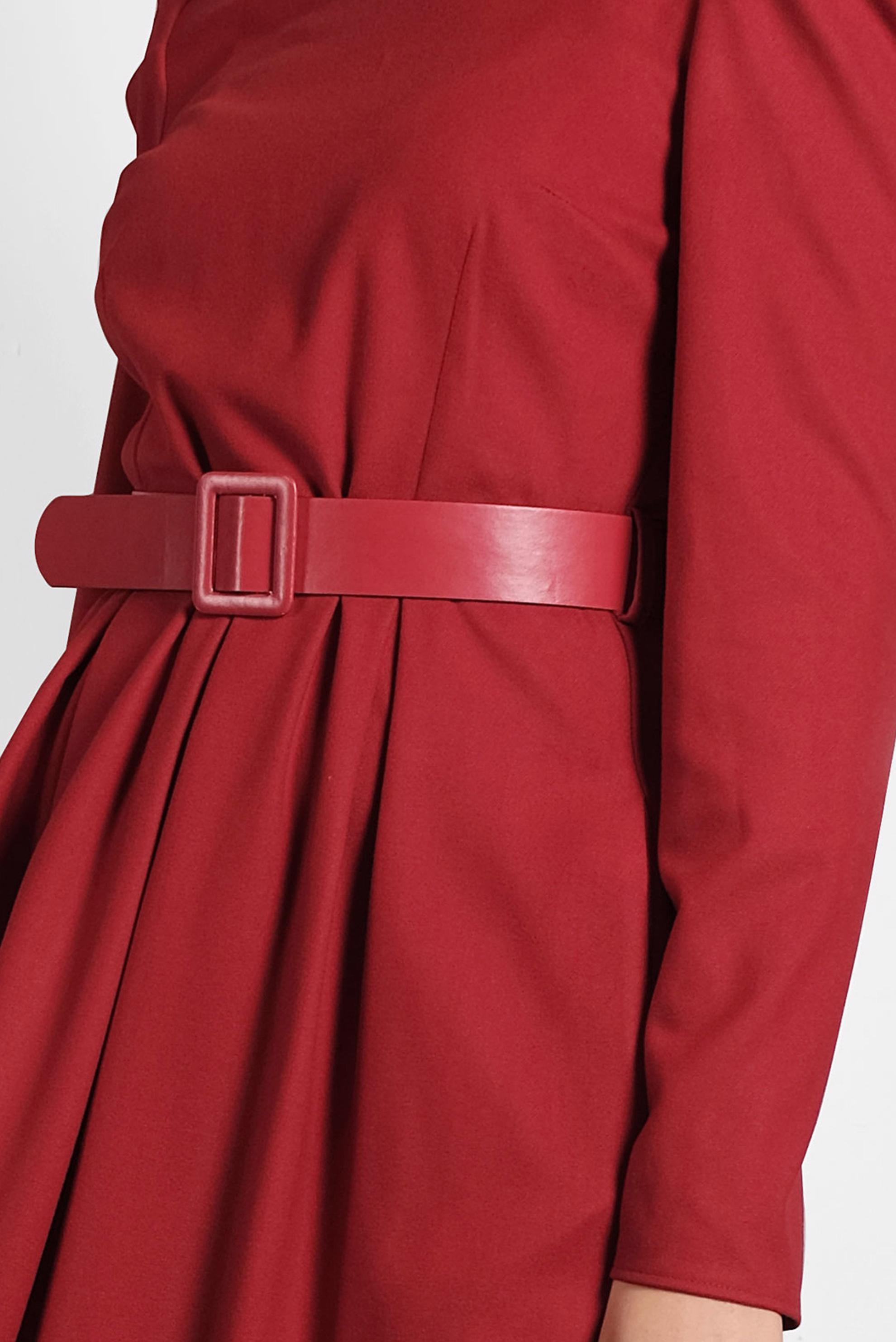 Tesettür giyim KIRMIZI KARPUZ KOL ELBİSE 40368 