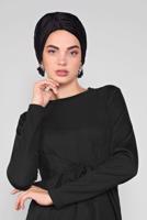BÜZGÜLÜ TRİKO ELBİSE 41029 