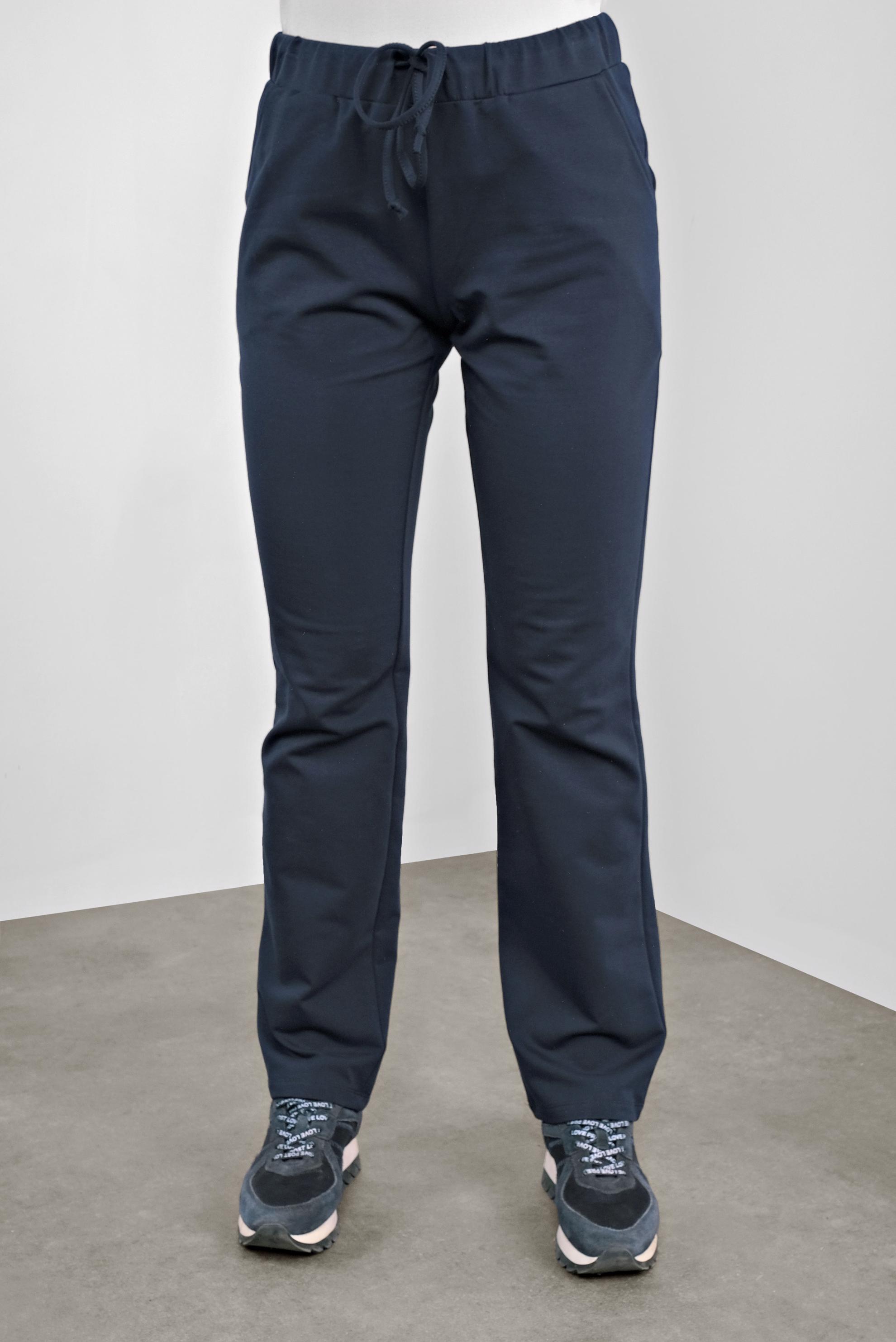 Hijab clothing NAVY BLUE COTTON TRACKSUIT BOTTOM 70143 