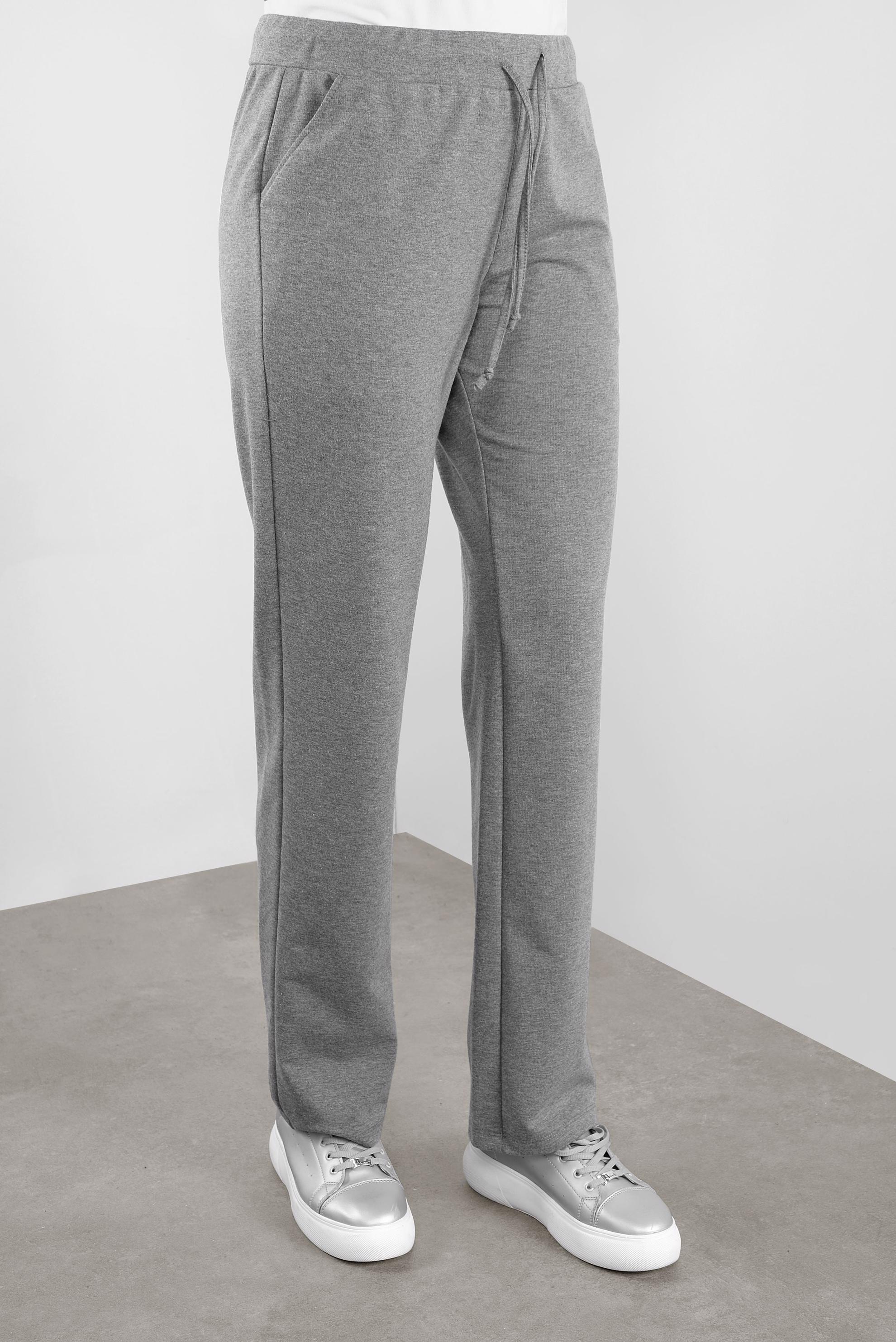 Tesettür giyim GRİ BELDEN BAĞLAMALI EŞOFMAN ALTI 70144