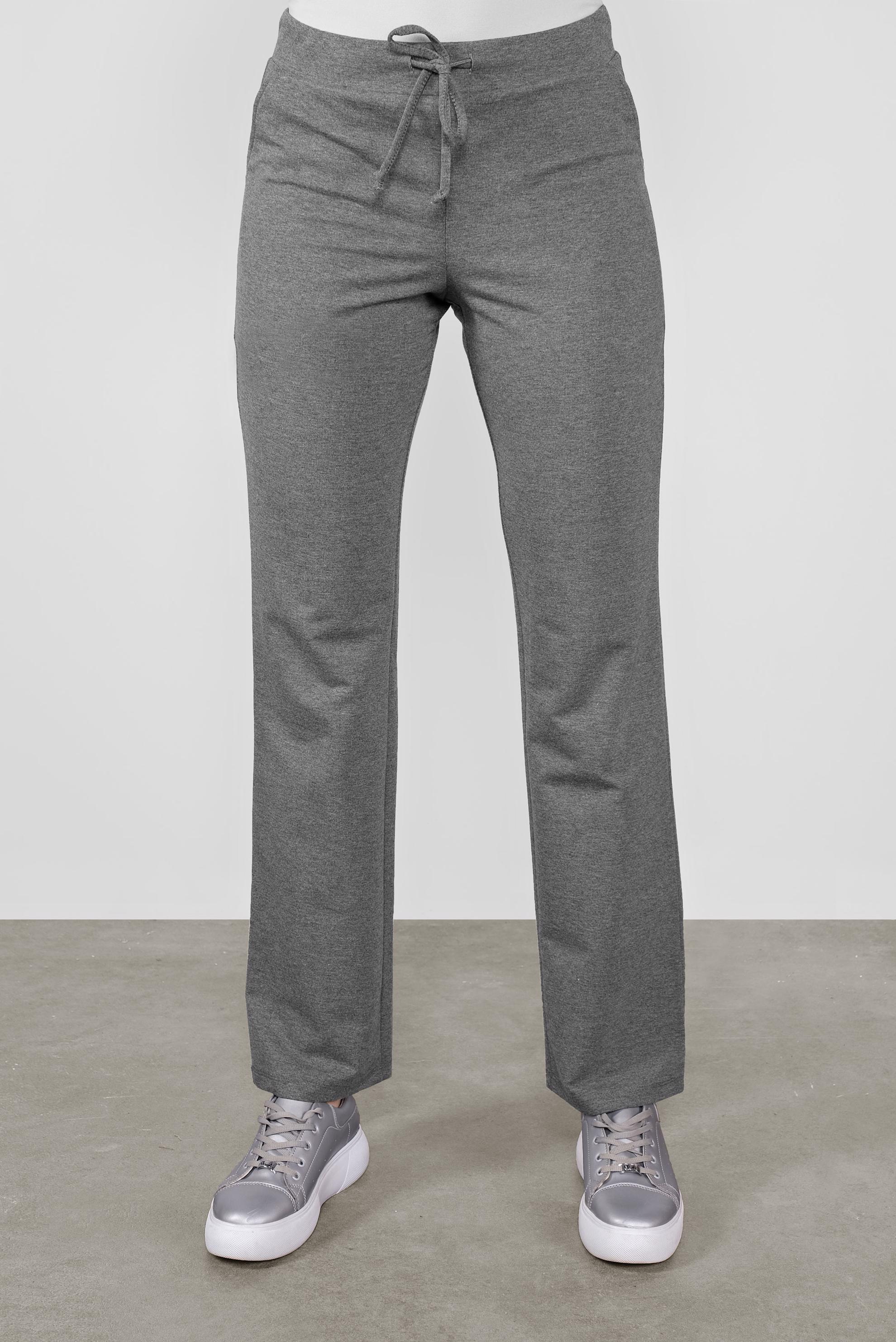 Hijab clothing GREY TIE-WAIST COTTON JOGGERS 70145 