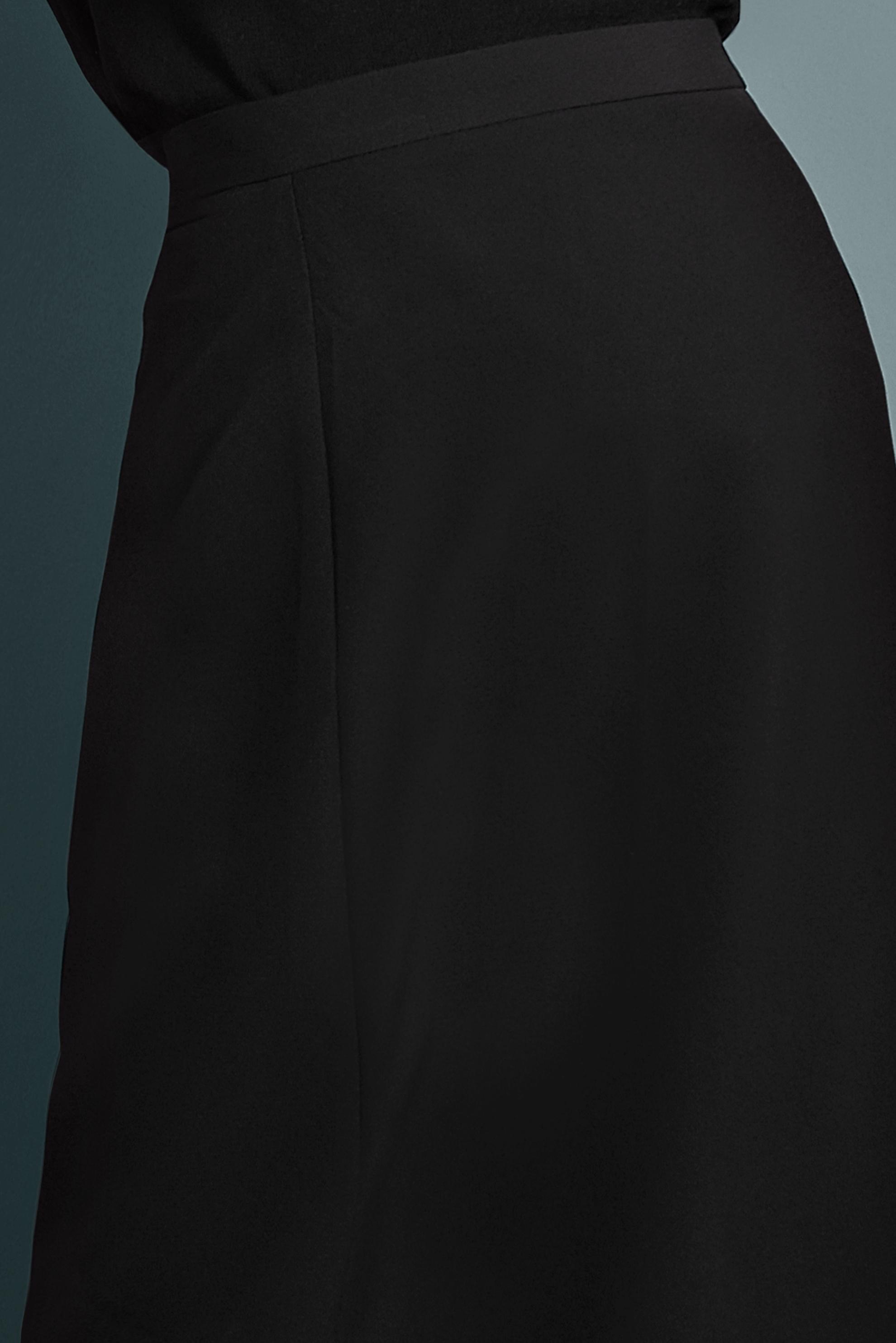 Tesettür giyim SİYAH DÜZ KESİM ETEK 60031