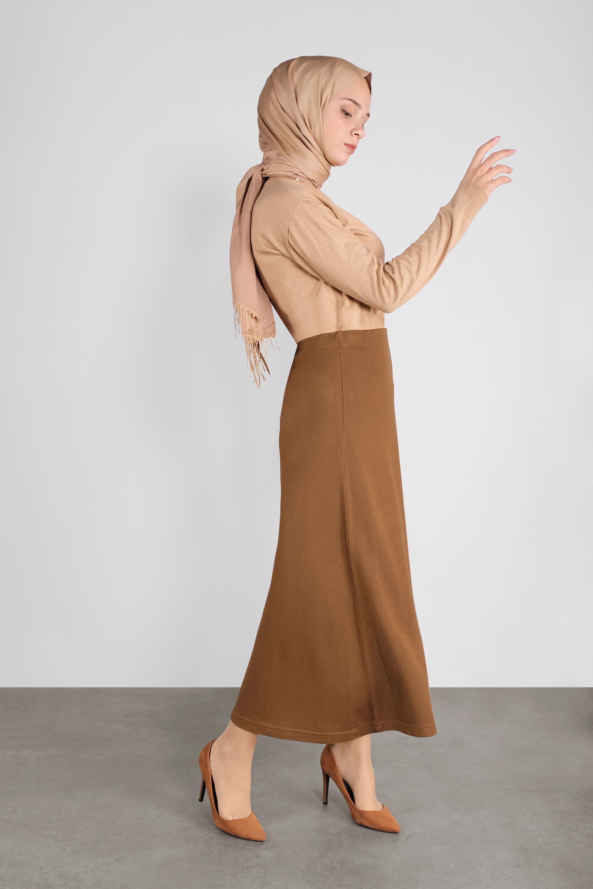 Vêtements hijab TABA JUPE EN TRICOT 60100 