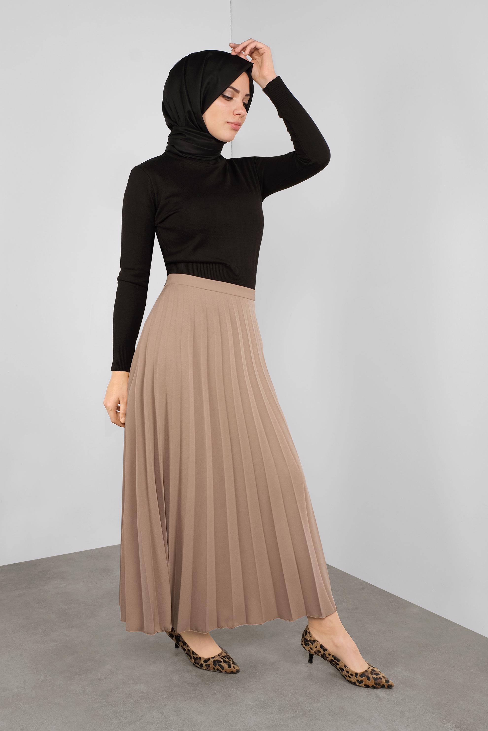 PLEATED SKIRT WOMAN HIJAB ALVİNA