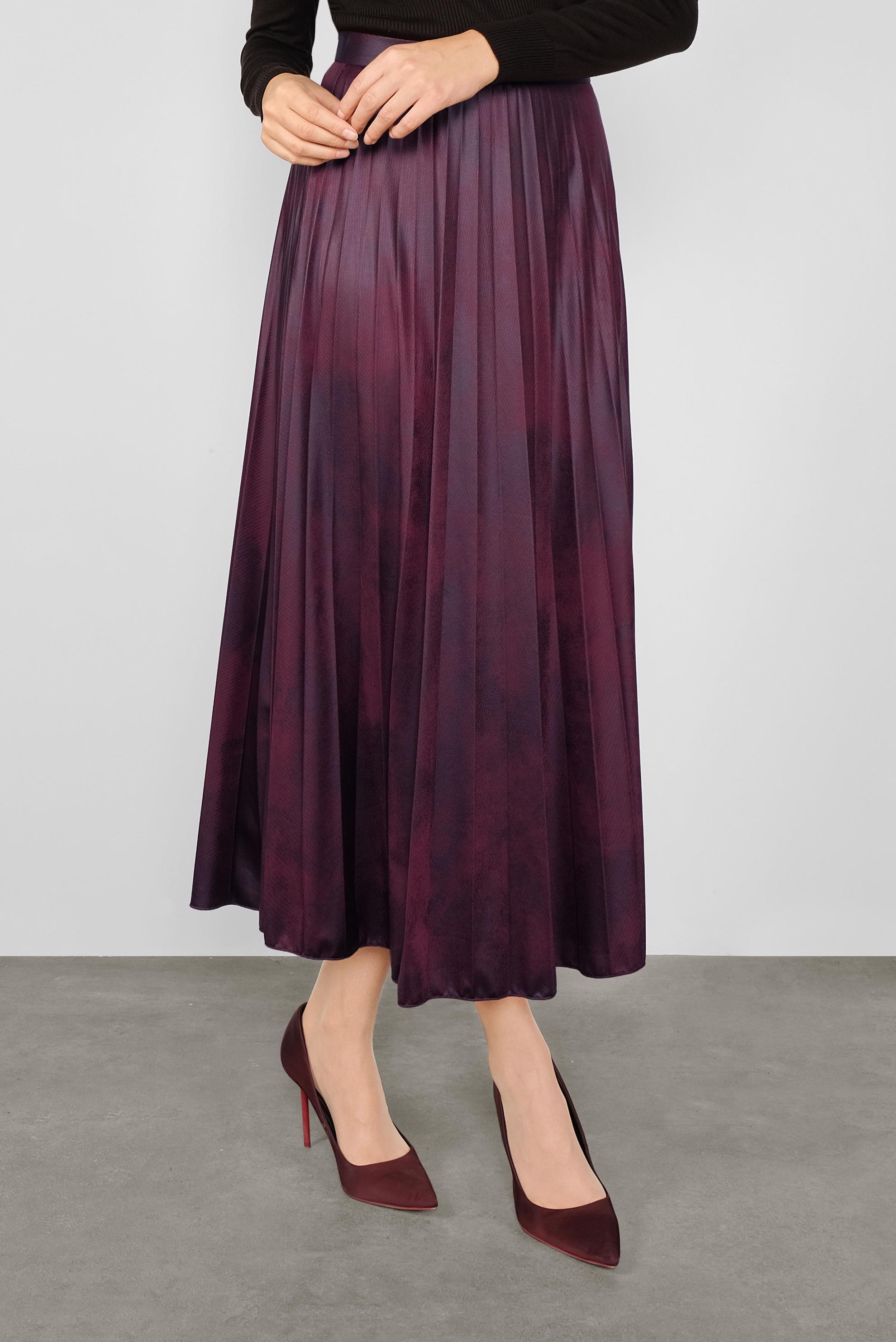 Tesettür giyim MÜRDÜM PİLELİ SALAŞ ETEK 60120