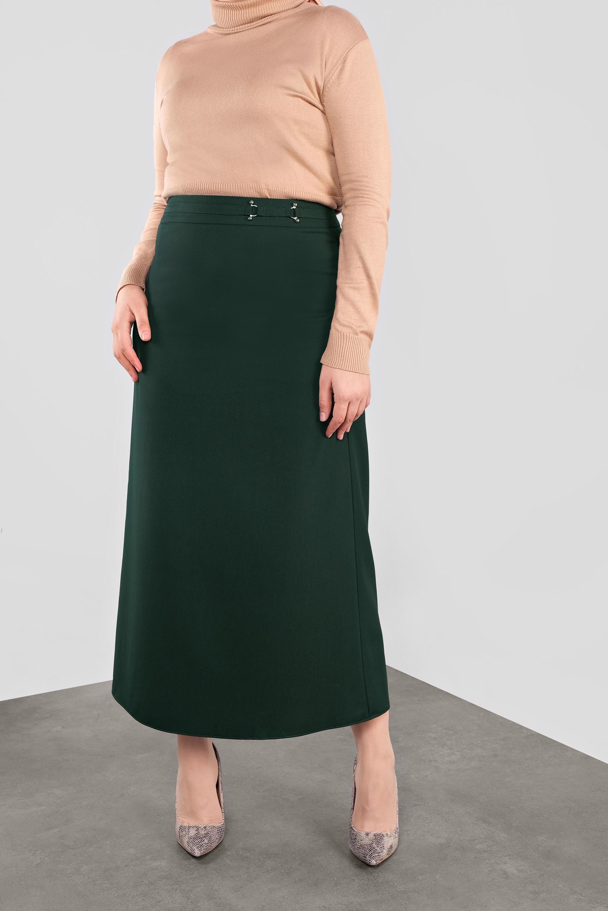 Vêtements hijab VERT JUPE EN LIGNE A 60126