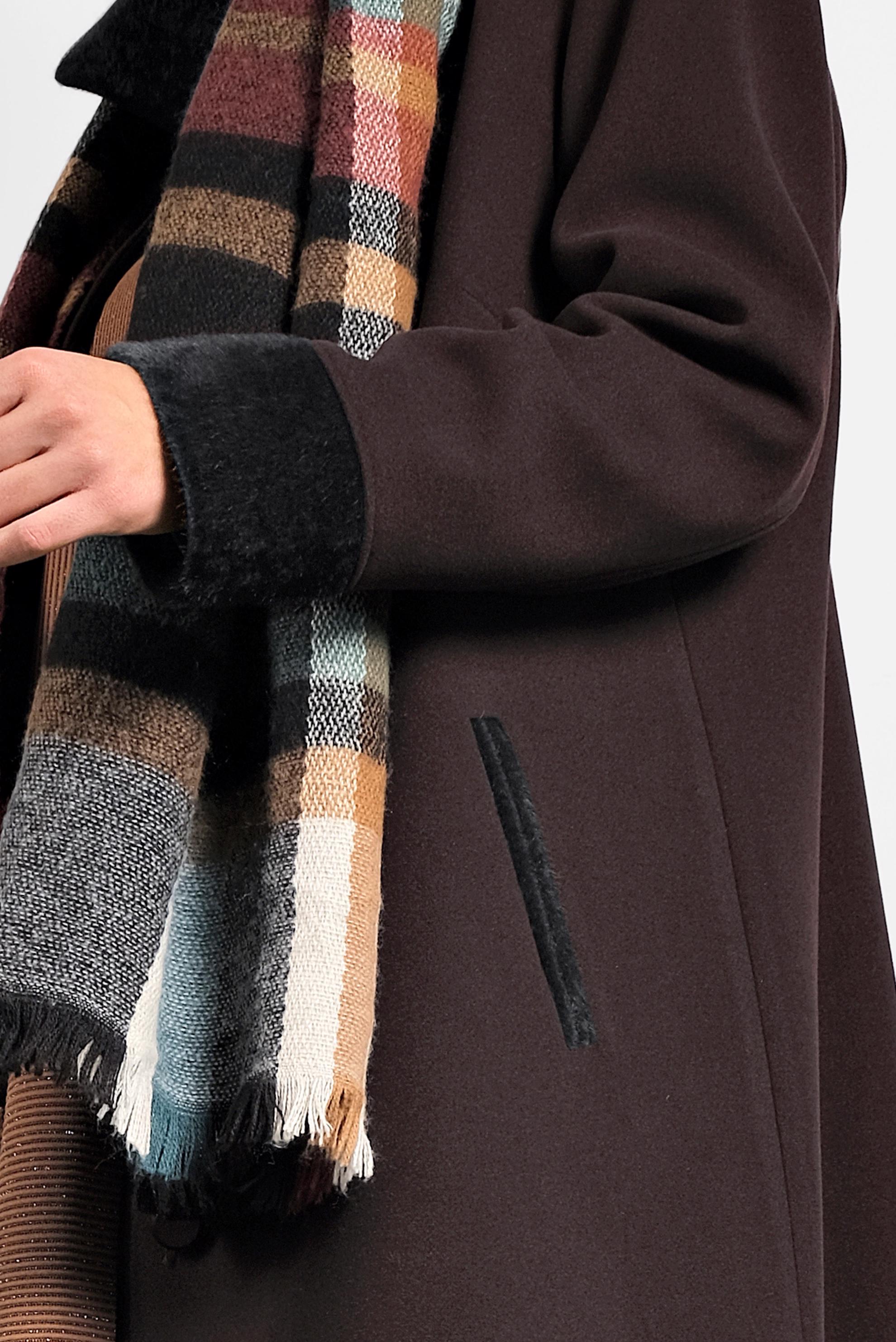 Tesettür giyim KAHVE KAŞE KABAN 90071 