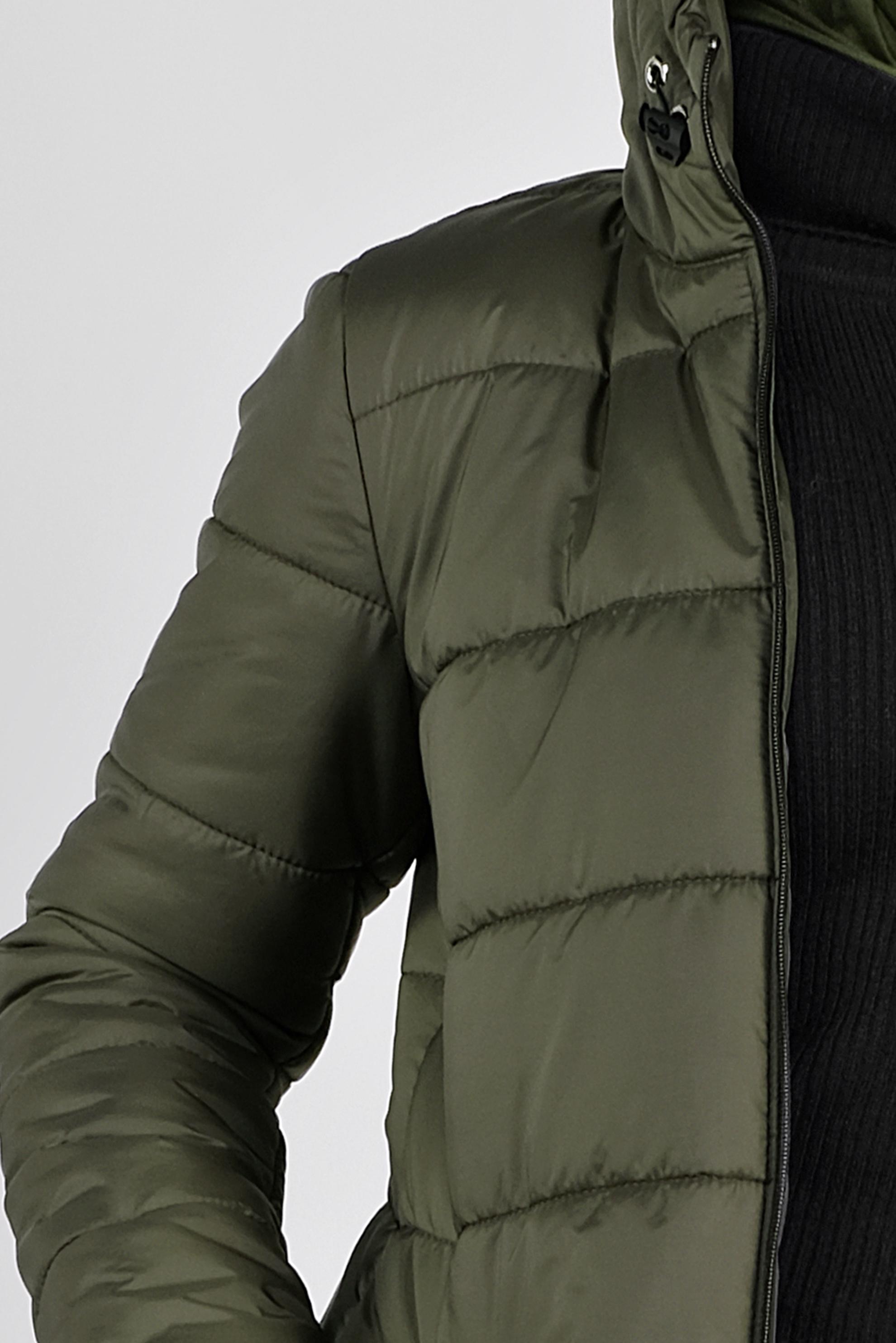 Vêtements hijab KAKI CABAN REMBOURRÉ À CAPUCHE 90134 