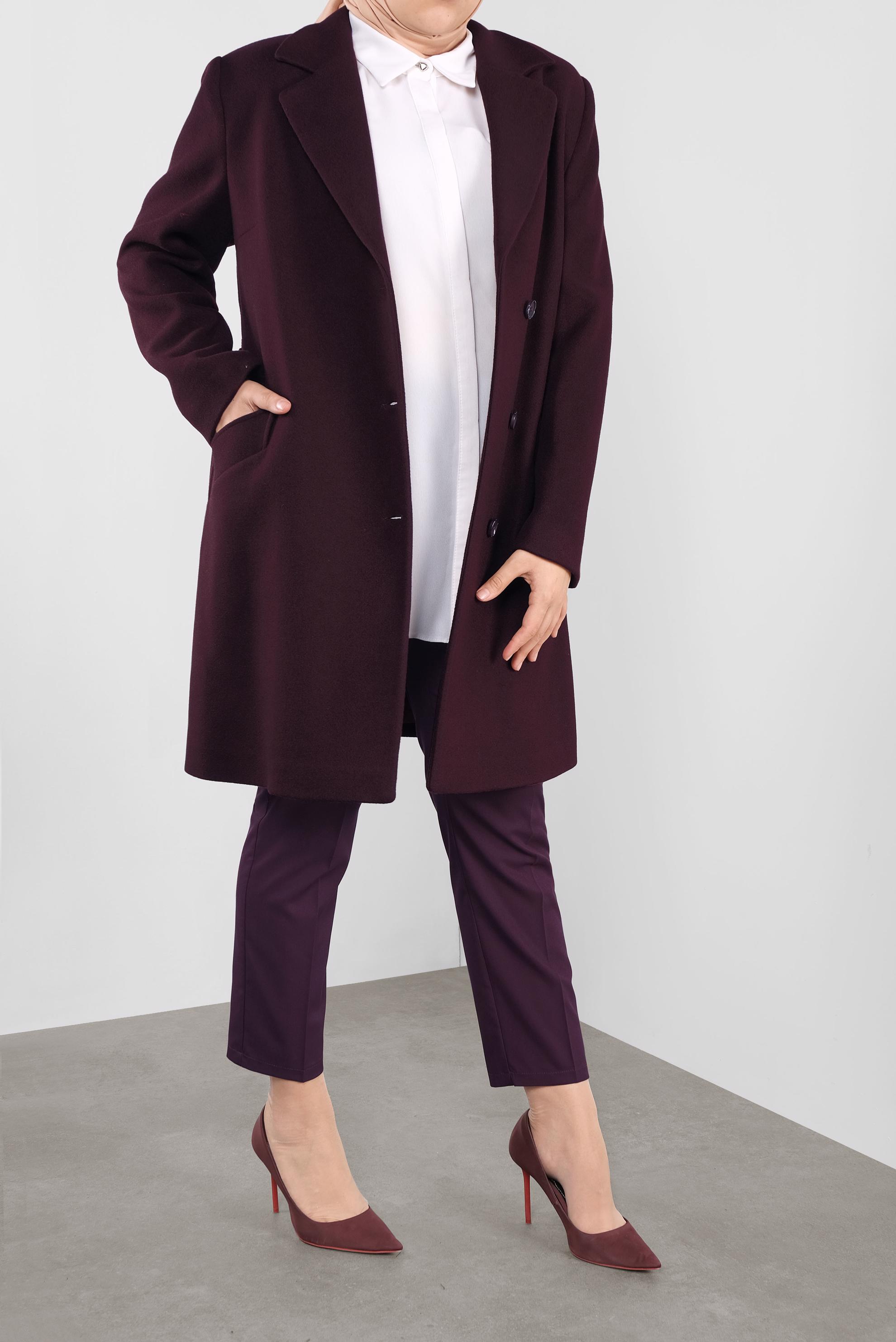 Hijab clothing DAMSON DOUBLE-BREASTED WALKER COAT 90166 
