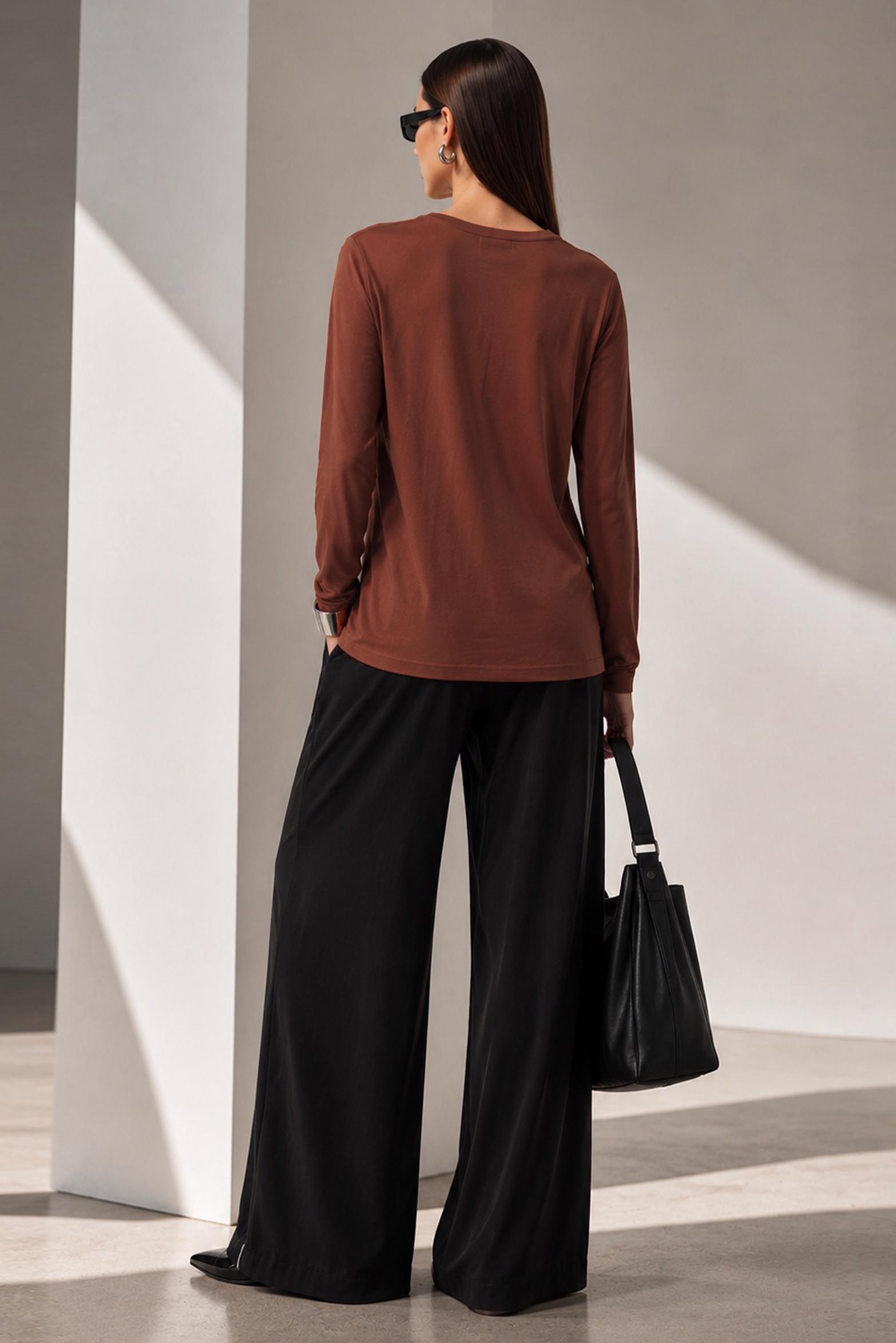 Vêtements hijab TABA PULL EN MAILLE DÉTAIL GEMME 20104