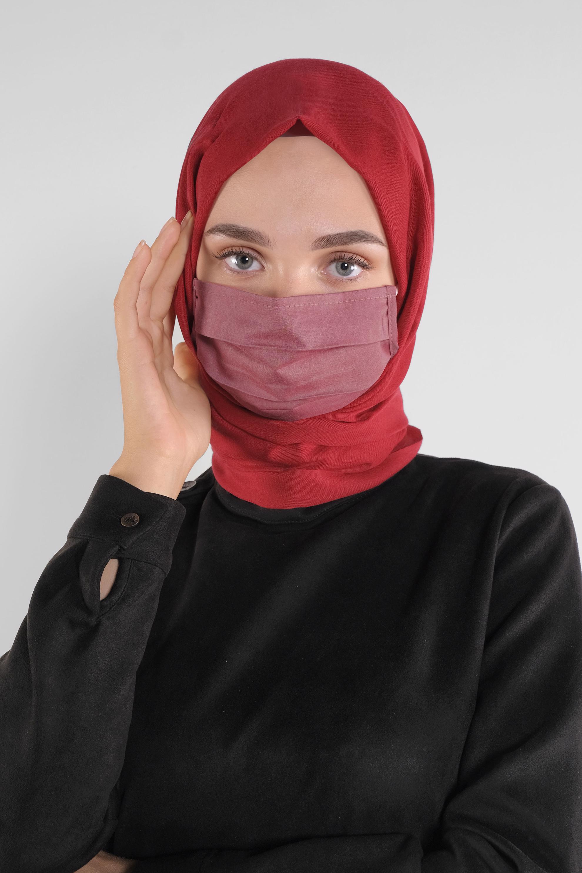 Vêtements hijab ROSE ALVINA MASQUE EN COTON À LAVABLE 8000 