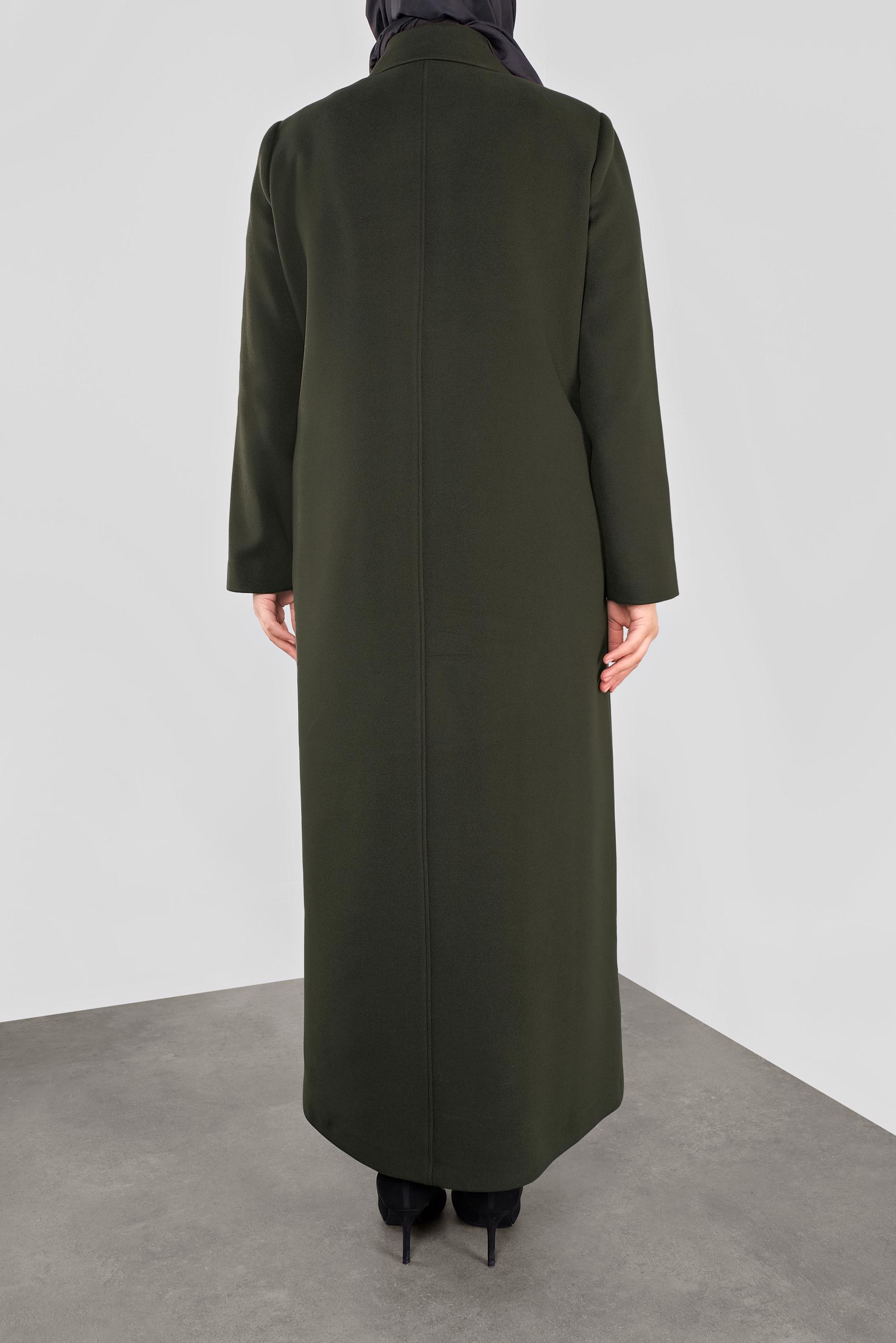 Vêtements hijab KAKI 90126 ALİCİA MANTO 44/48 TEK46