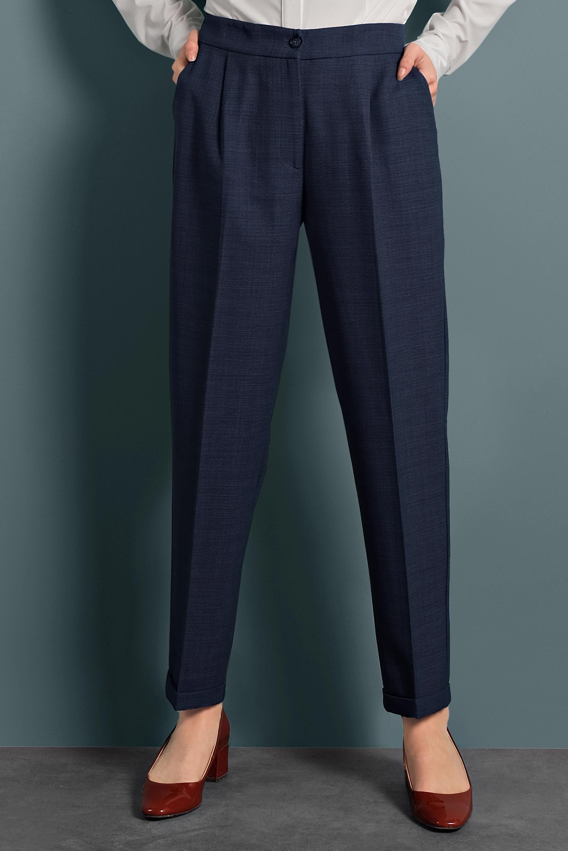 Tesettür giyim LACİVERT HAVUÇ PANTOLON 70002 