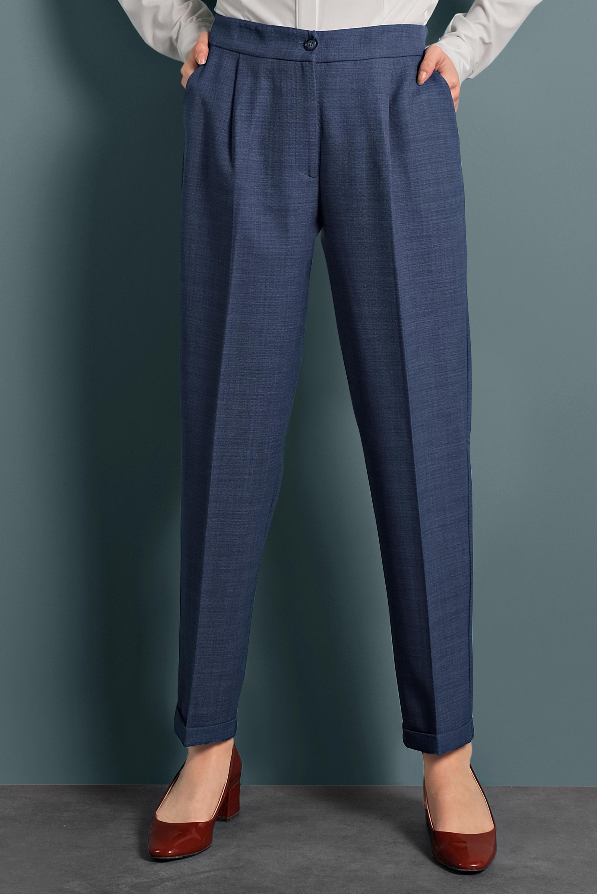 Tesettür giyim LACİVERT HAVUÇ PANTOLON 70002 