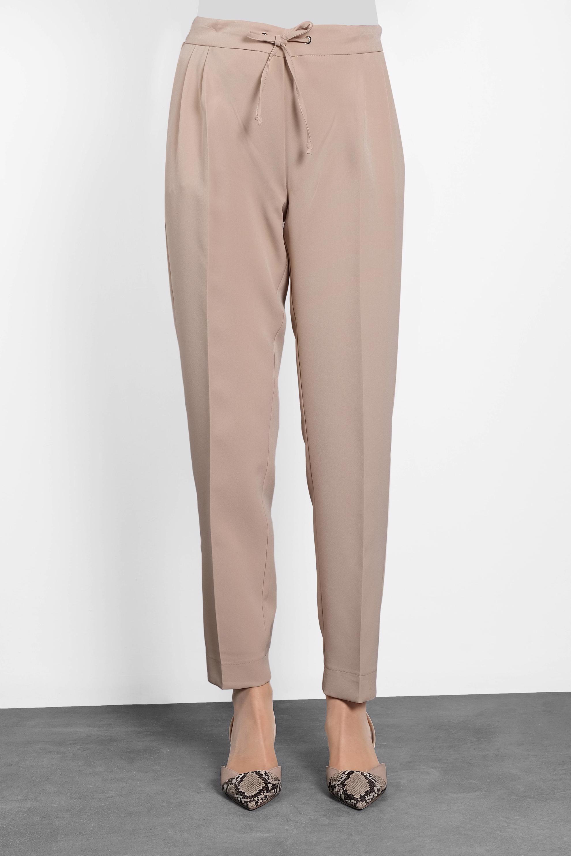 Tesettür giyim BEJ HAVUÇ PANTOLON 70003 