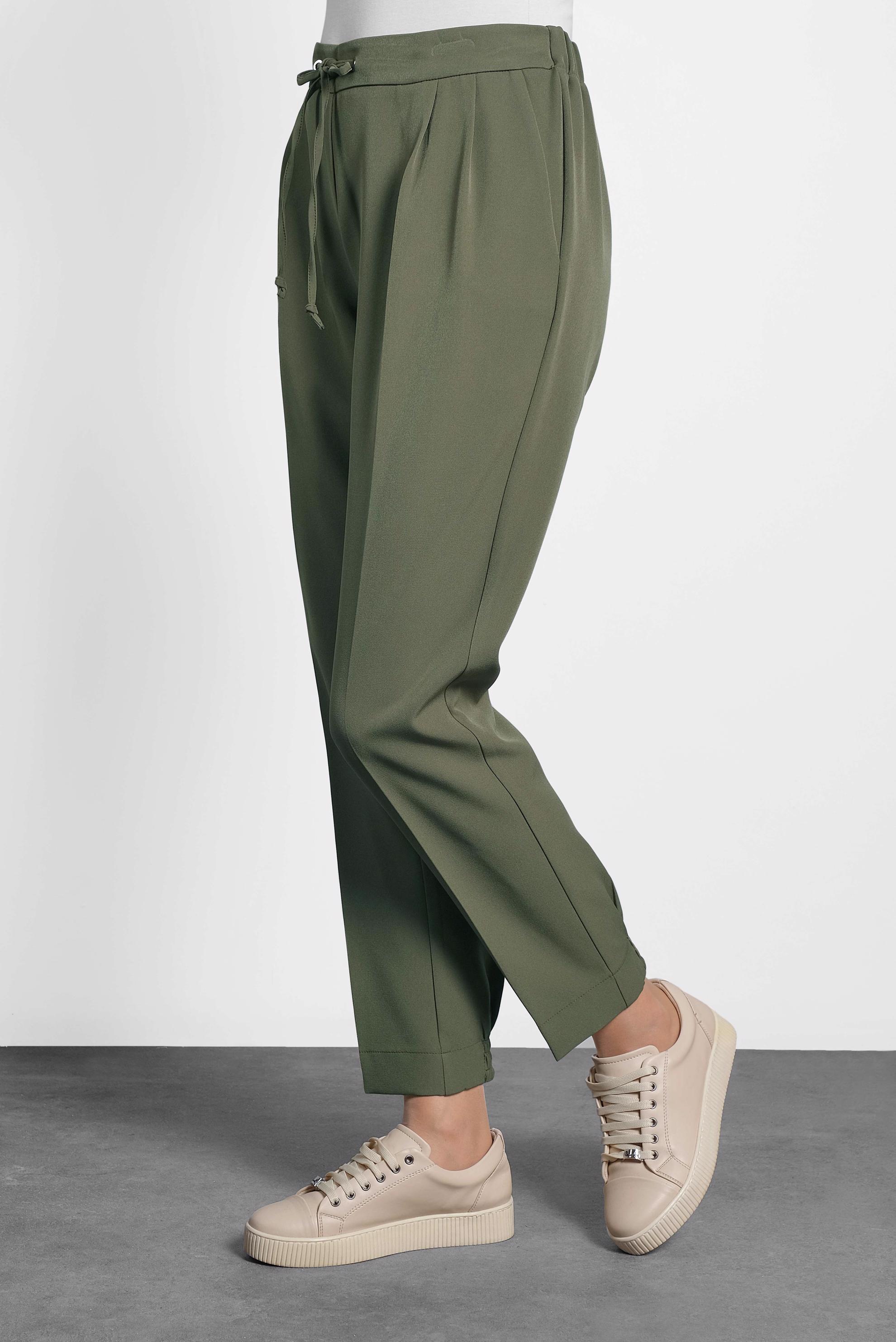 Tesettür giyim HAKİ HAVUÇ PANTOLON 70003 