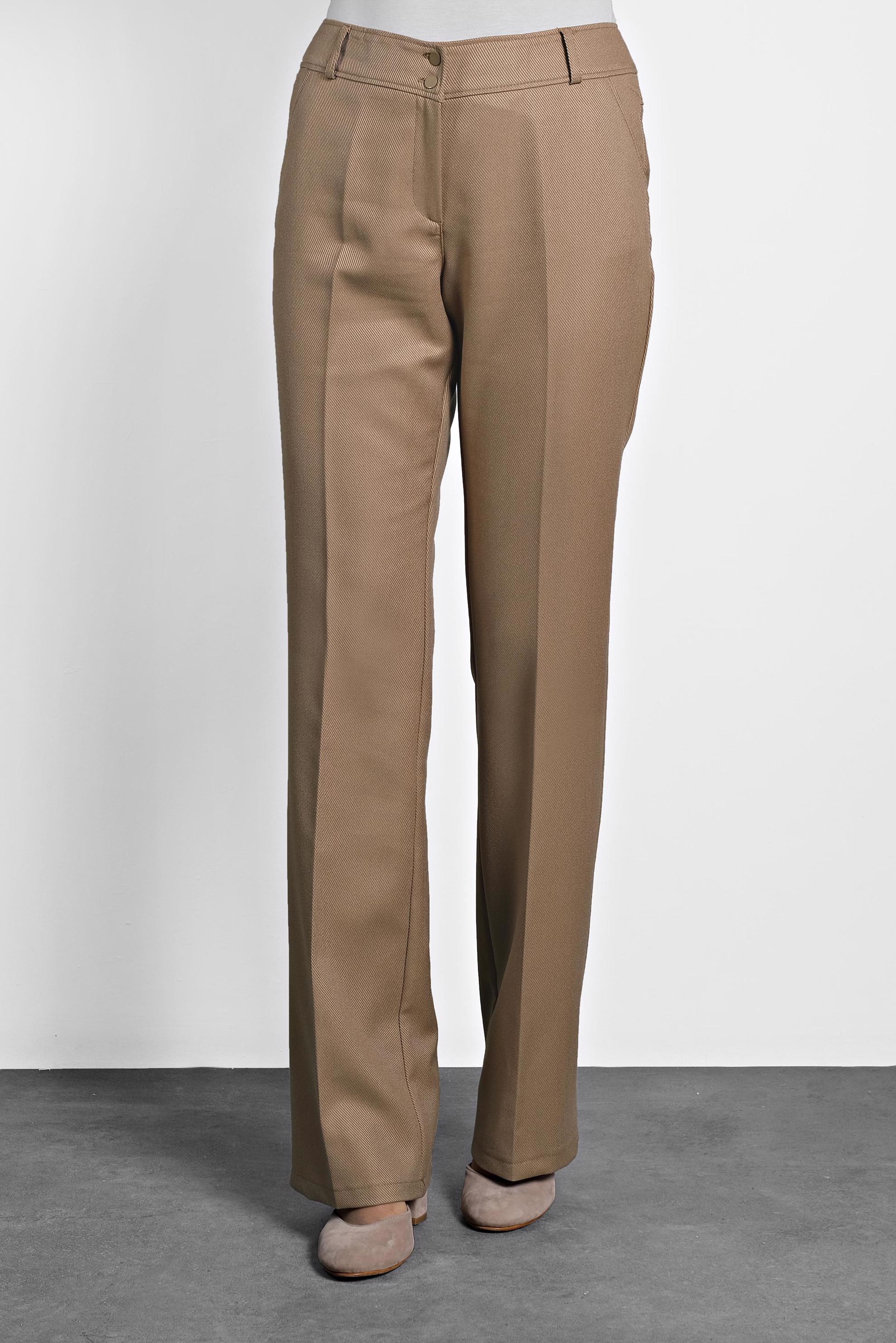 Tesettür giyim KAHVE BORU PAÇA PANTOLON 70014 