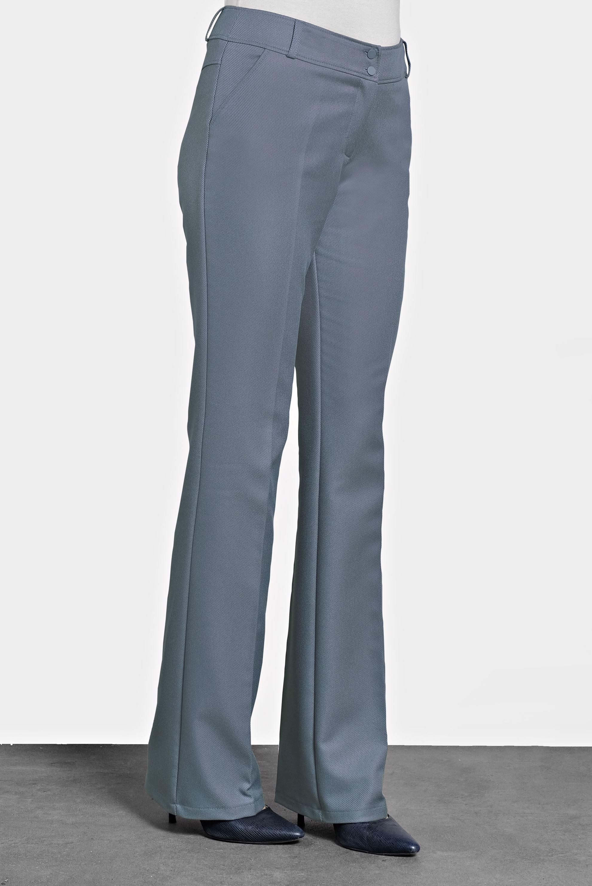 Tesettür giyim MAVİ BORU PAÇA PANTOLON 70014 