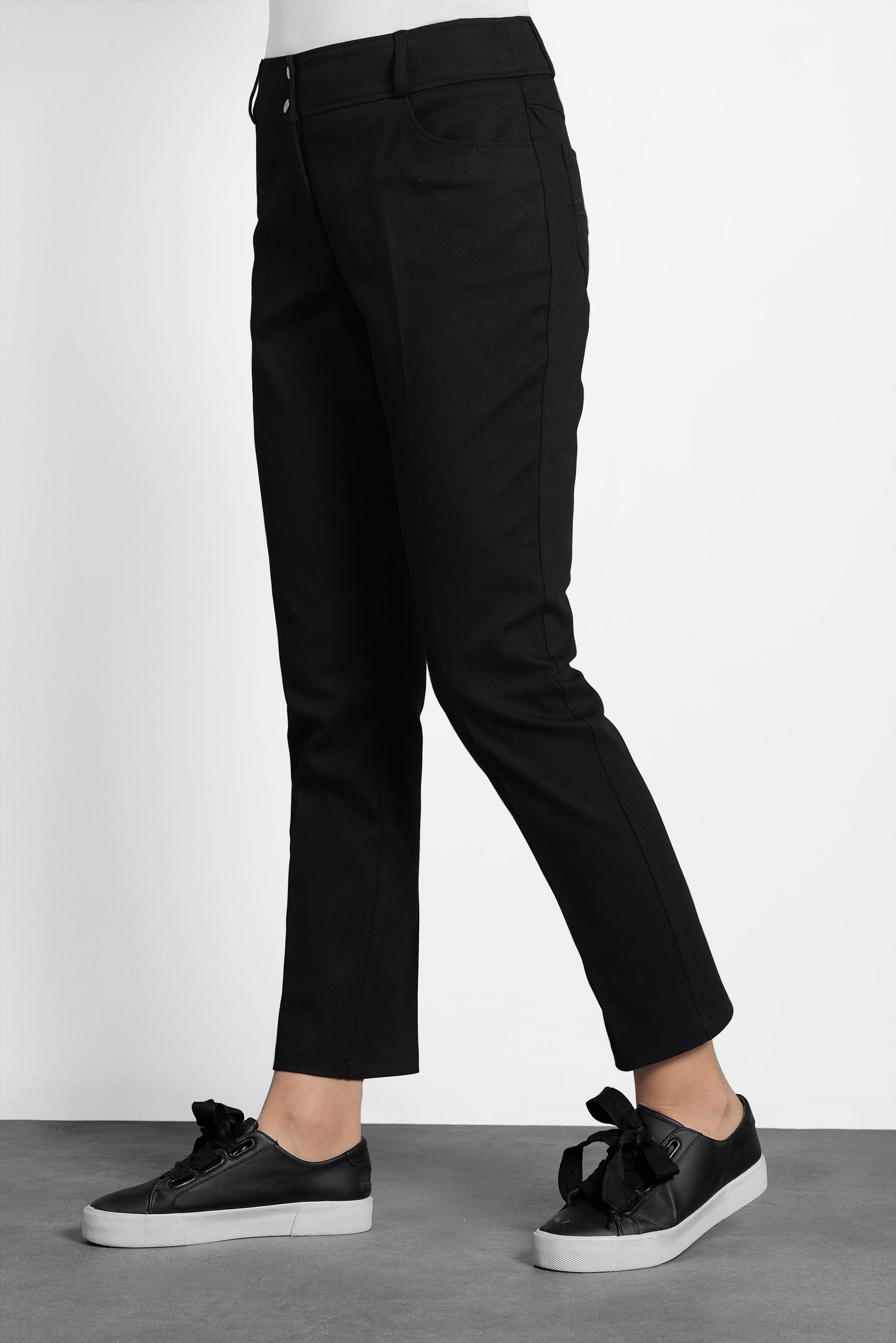 Tesettür giyim SİYAH KLASİK PANTOLON 70021 