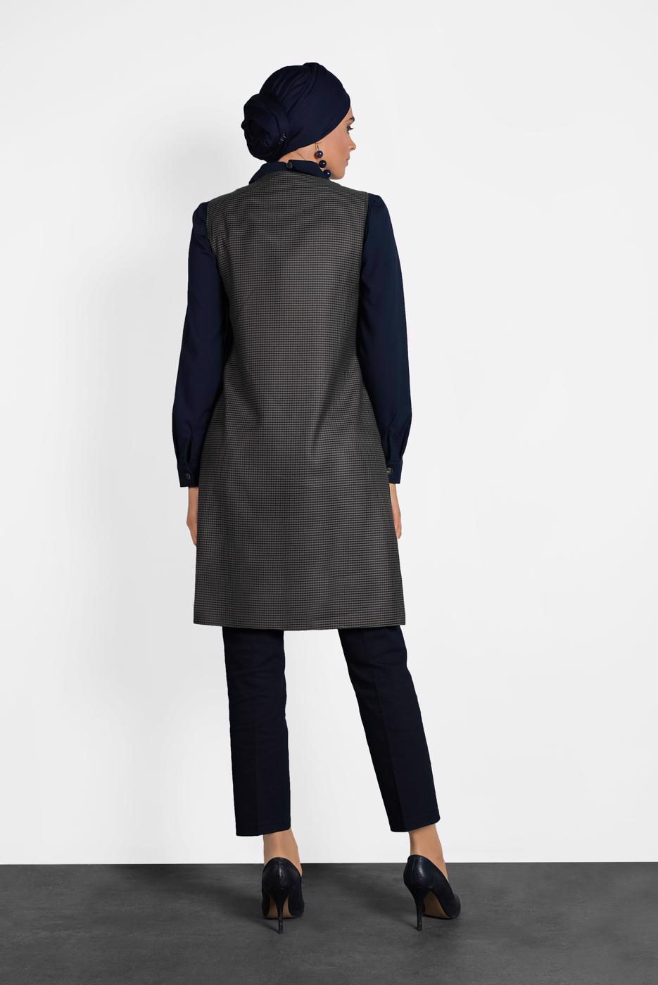 Hijab clothing NAVY BLUE CLASSIC PANTS 70021 