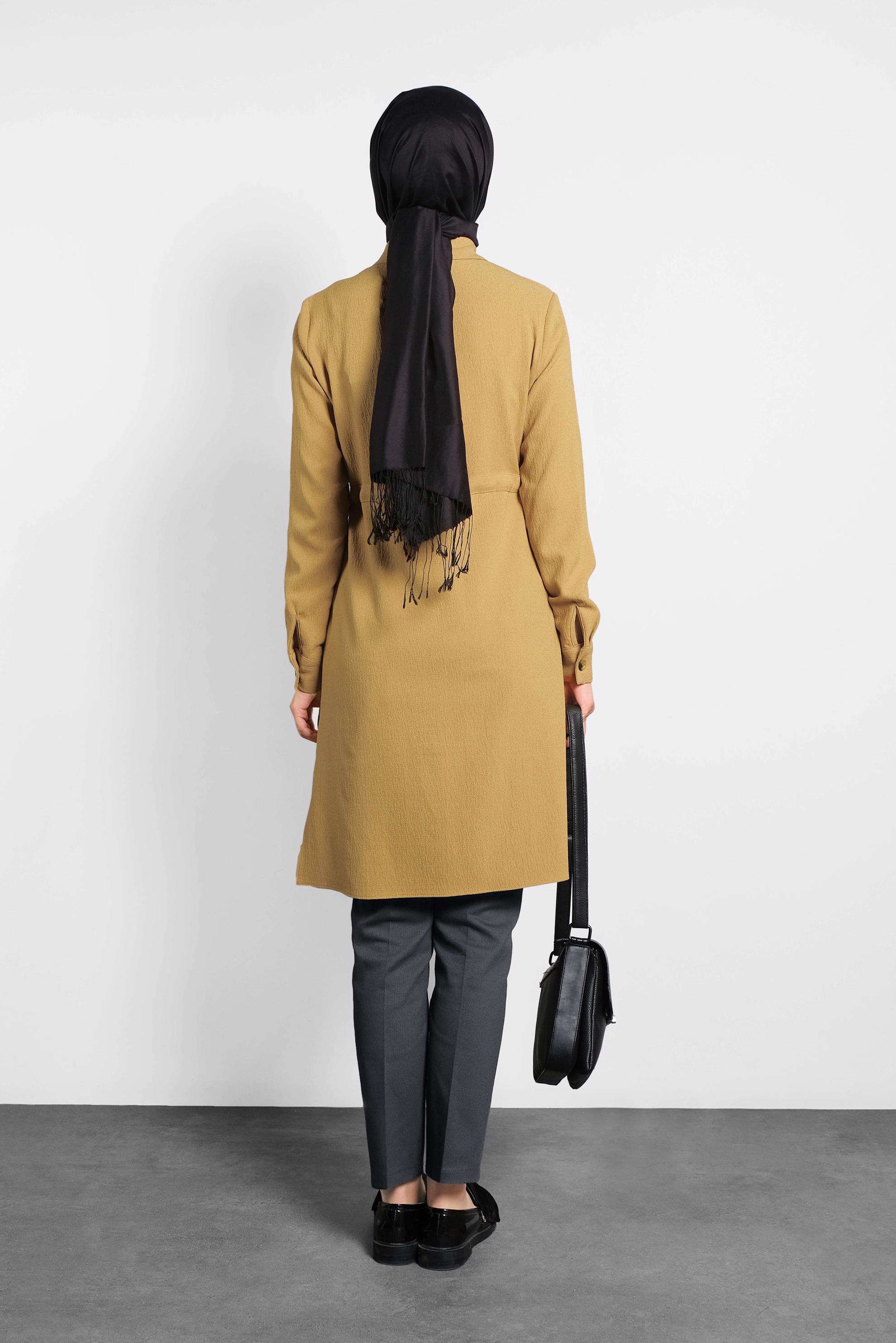 Hijab clothing GREY CLASSIC PANTS 70021 