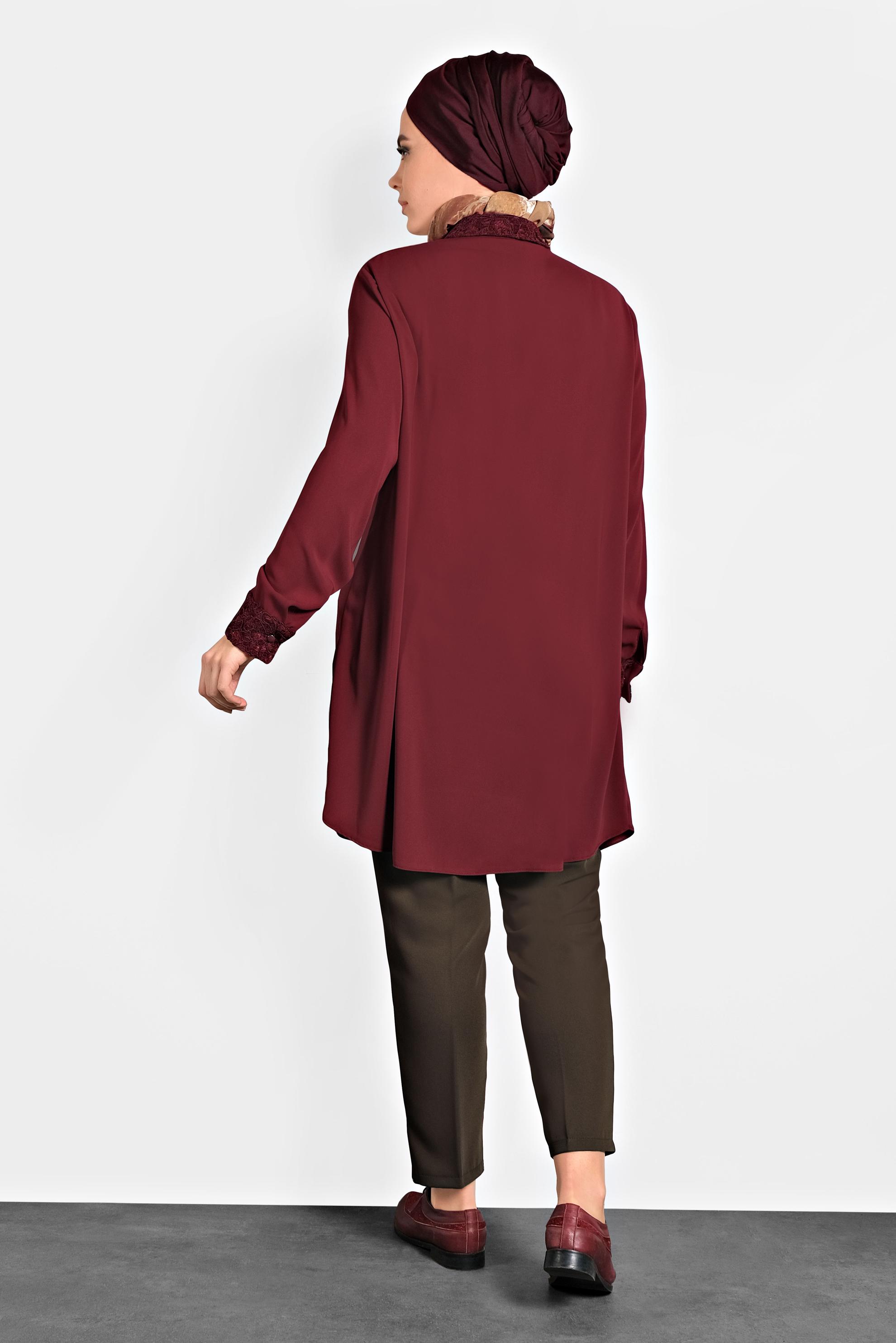 Vêtements hijab BRUN PANTALON À BOOTCUT 70023