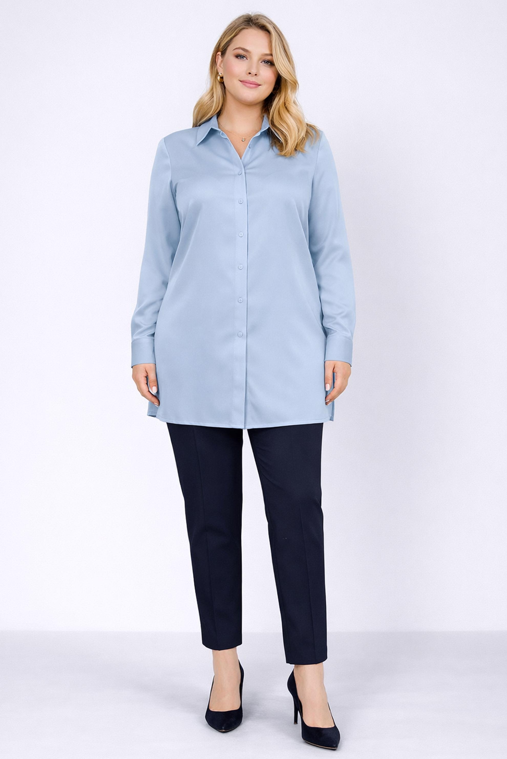 Tesettür giyim LACİVERT BORU PAÇA PANTOLON 70023