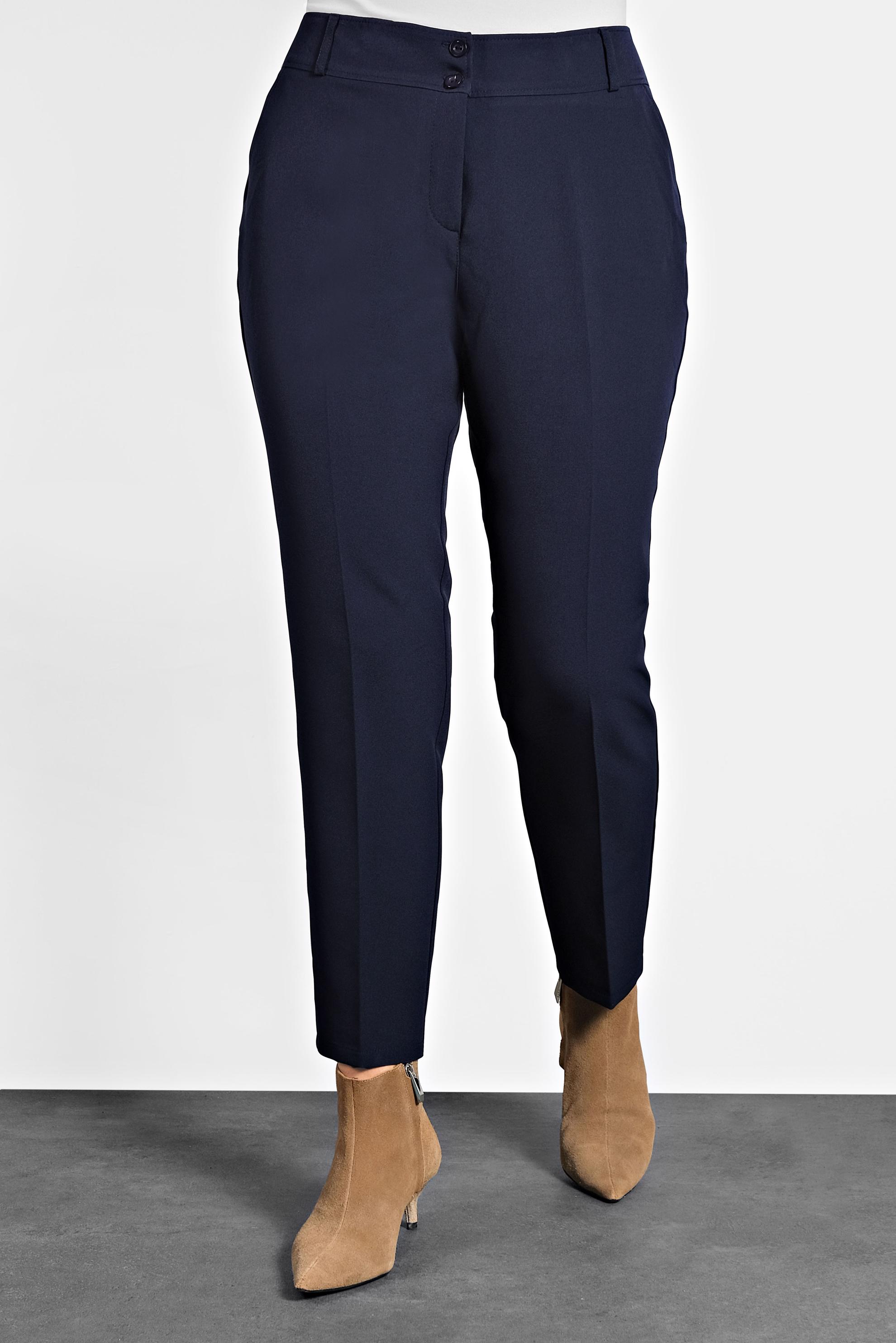 Hijab clothing NAVY BLUE POCKET HIGH- WAISTED PANTS 70029