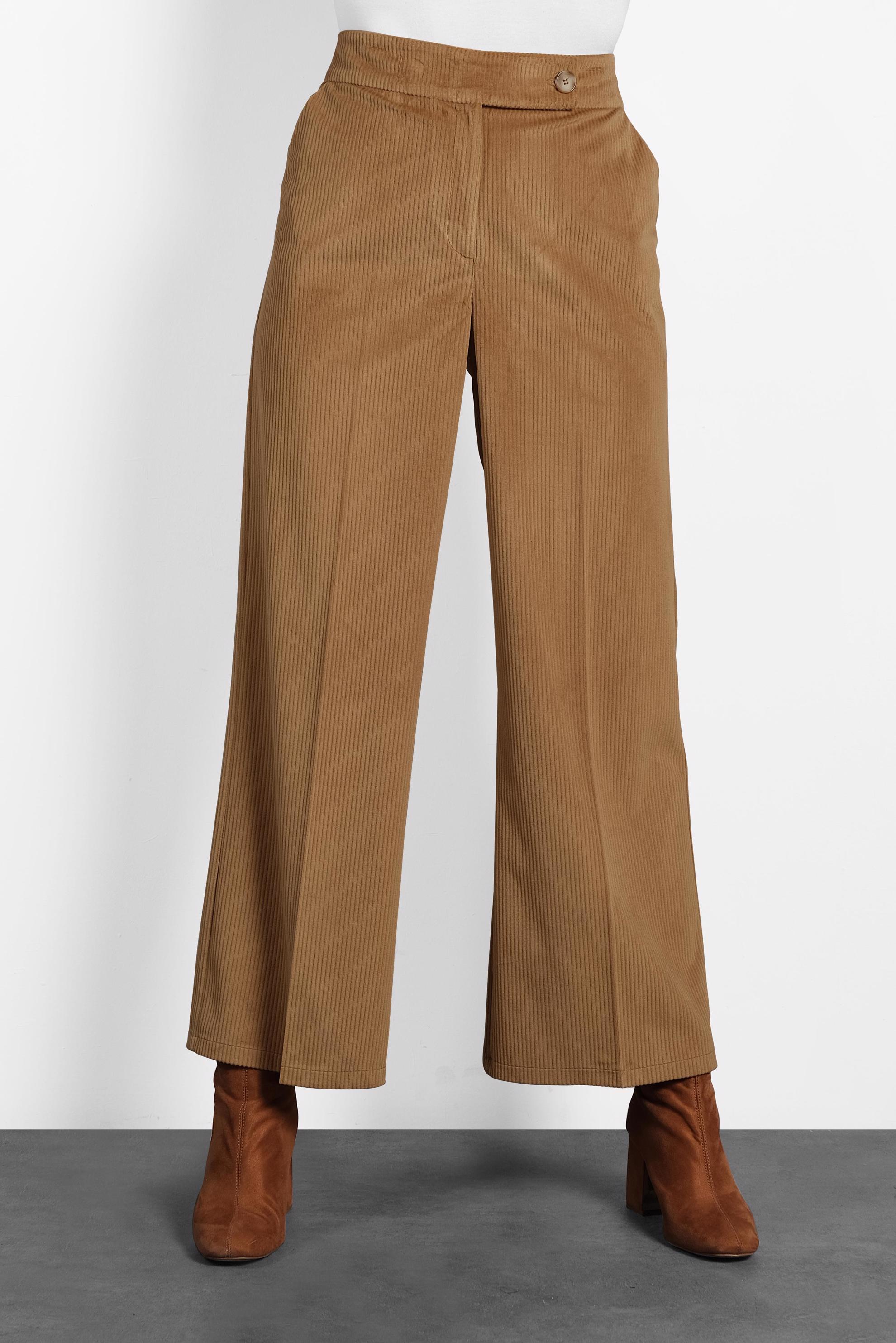 Hijab clothing TABA WIDE CUT CORDUROY TROUSERS 70033 