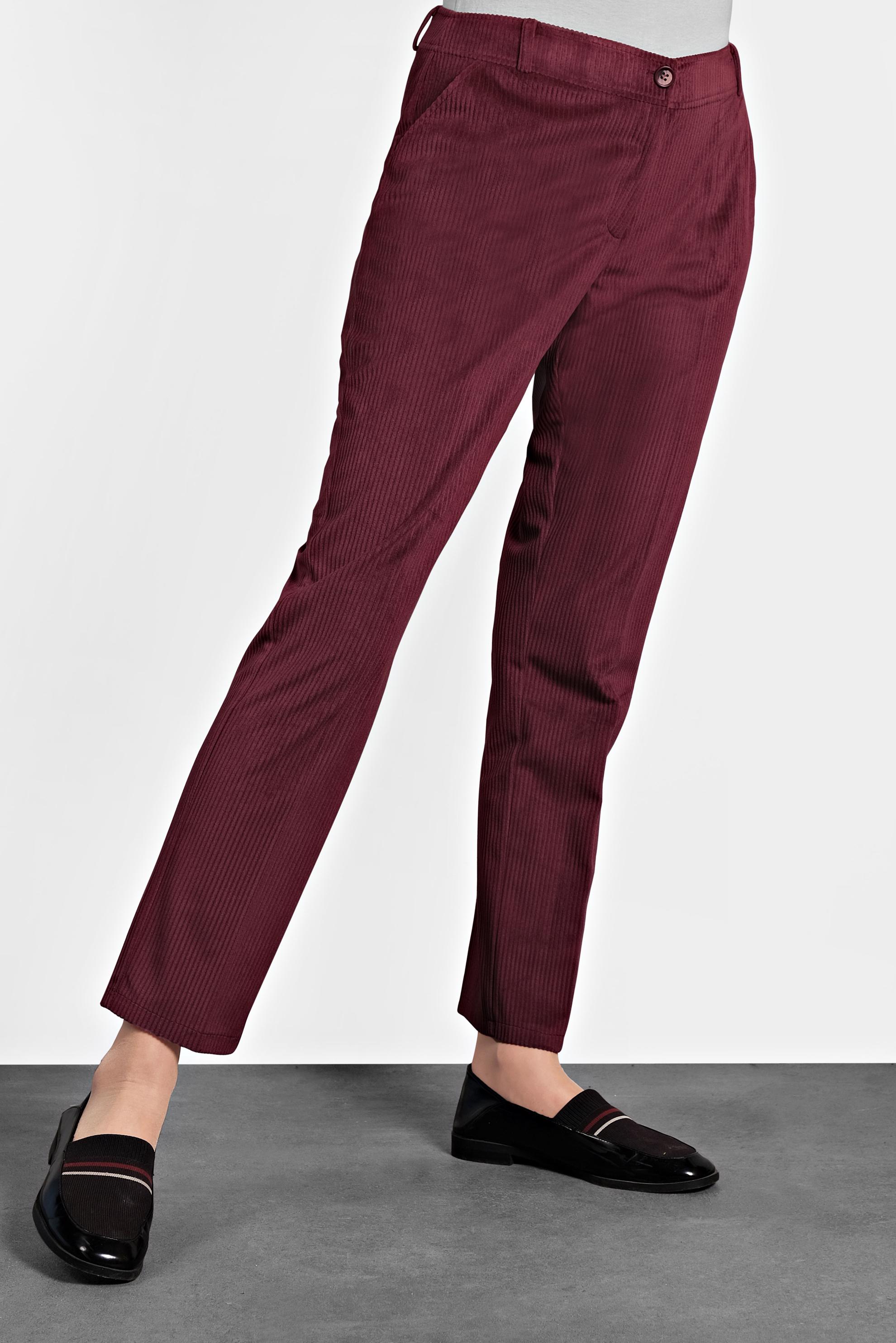 Hijab clothing CLARET RED CLASSIC PANTS 70035 