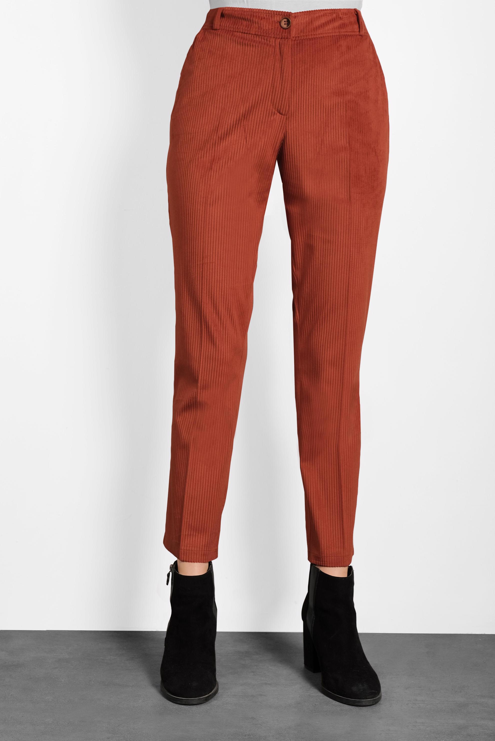 Tesettür giyim TURUNCU KLASİK PANTOLON 70035