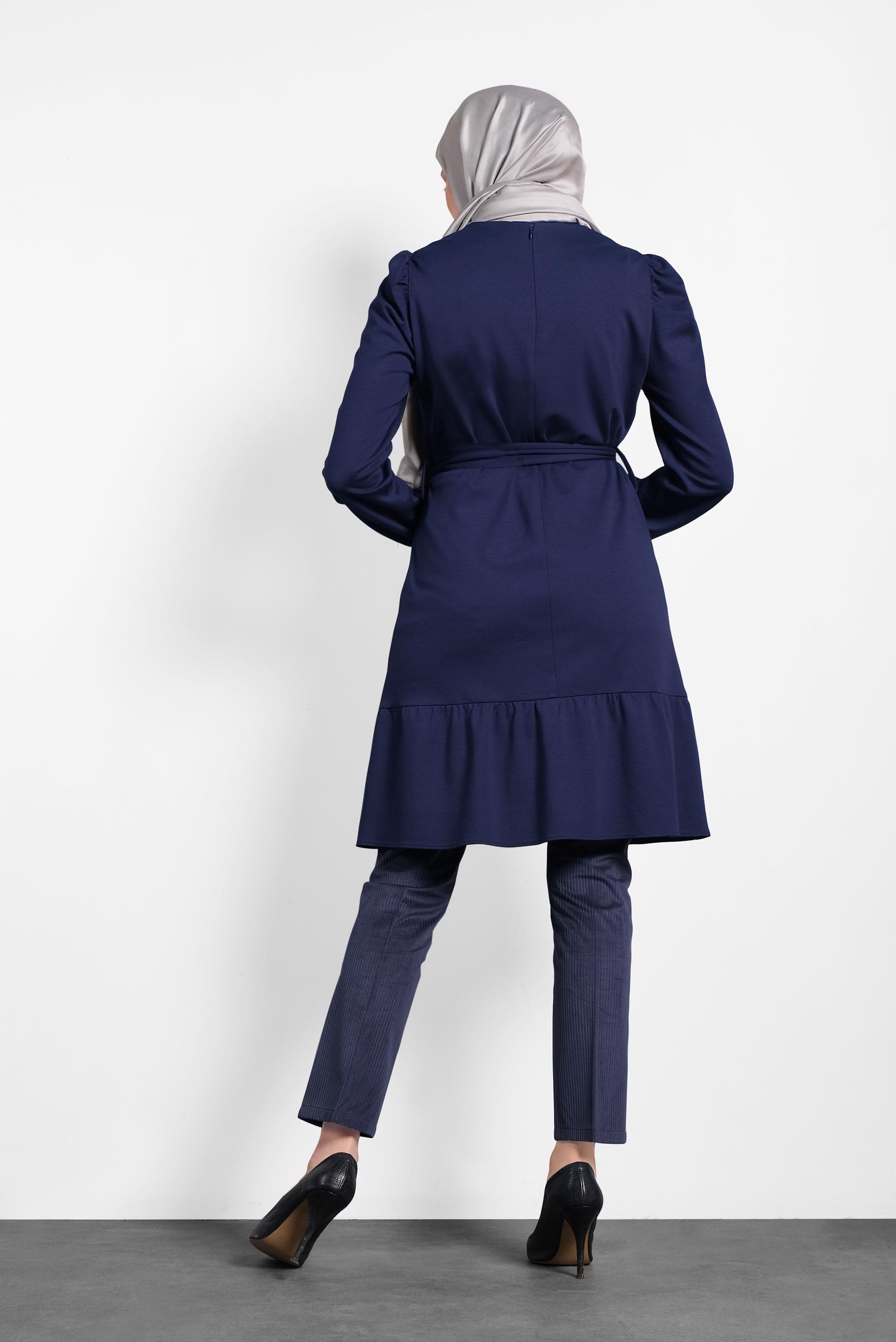 Hijab clothing NAVY BLUE CLASSIC PANTS 70035 