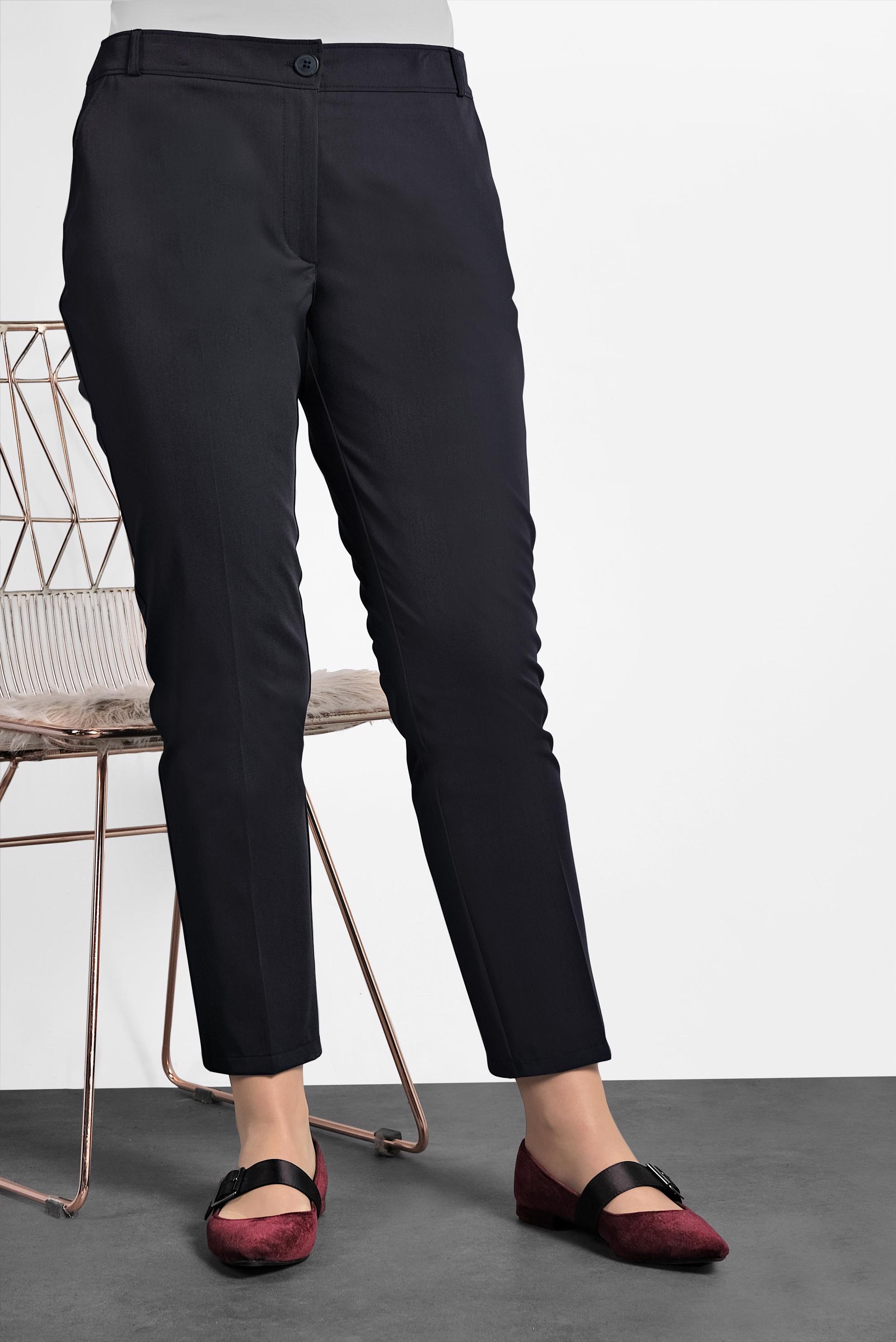 Vêtements hijab BLEU MARINE PANTALON À CLASSIQUE 70037 