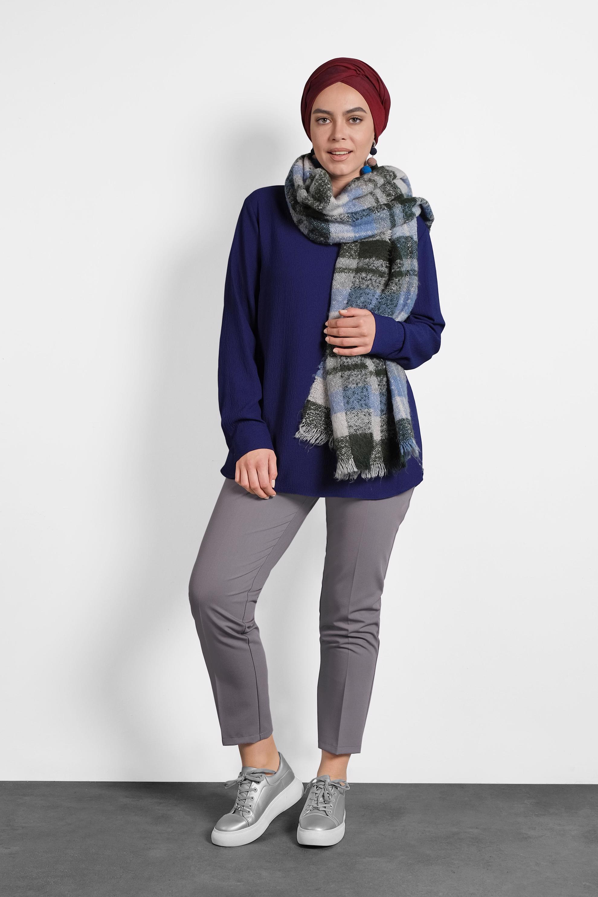 Vêtements hijab GRIS PANTALON À CLASSIQUE 70037 