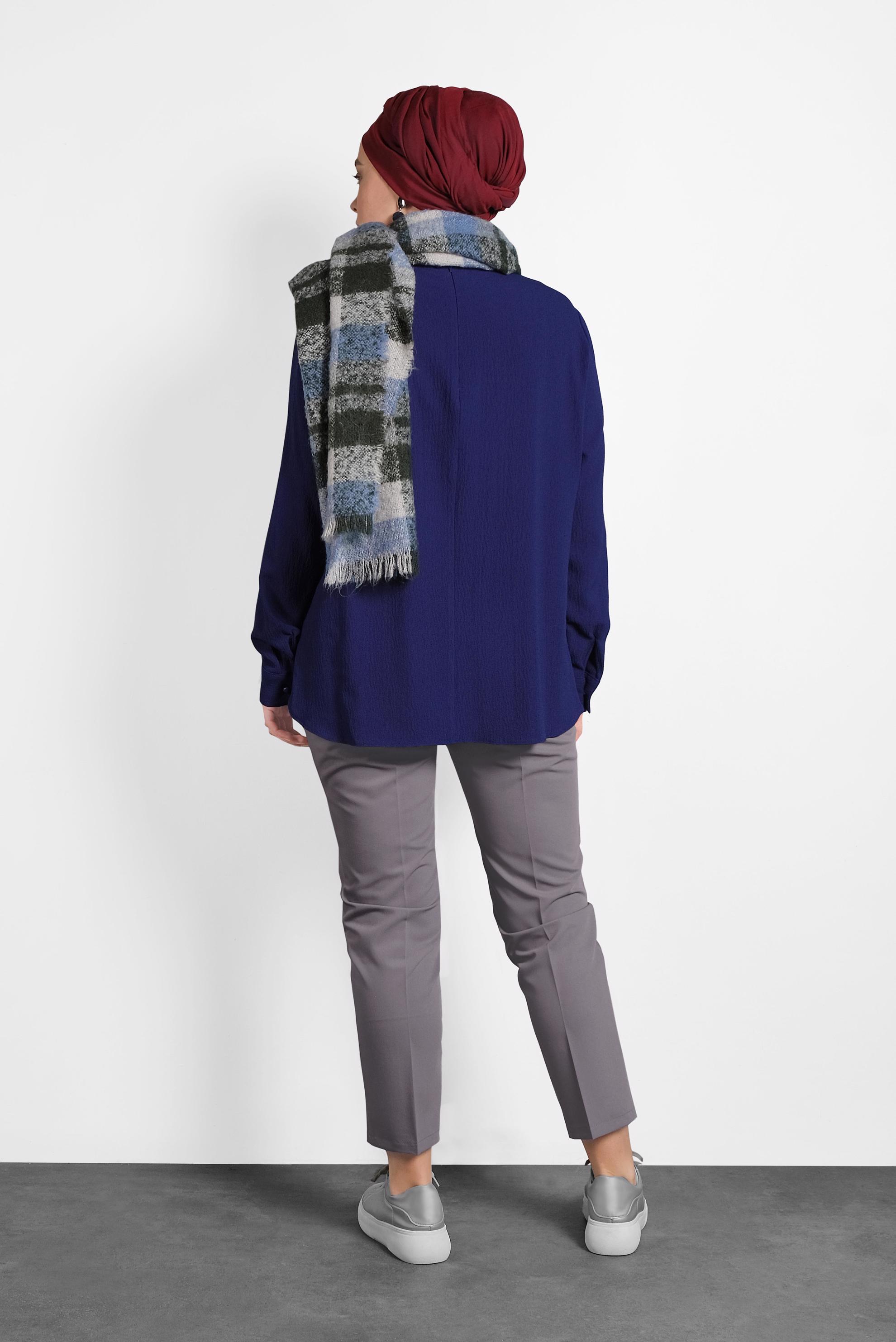 Vêtements hijab GRIS PANTALON À CLASSIQUE 70037 