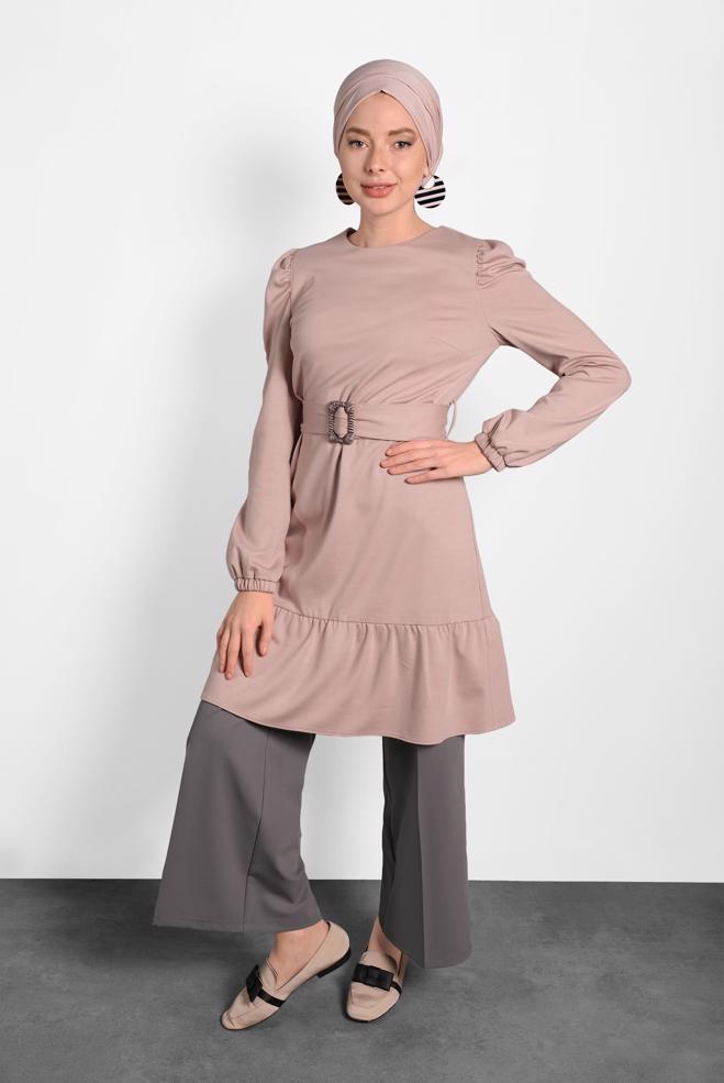 Hijab clothing  WIDE LEG PANTS 70038  - ALVİNA