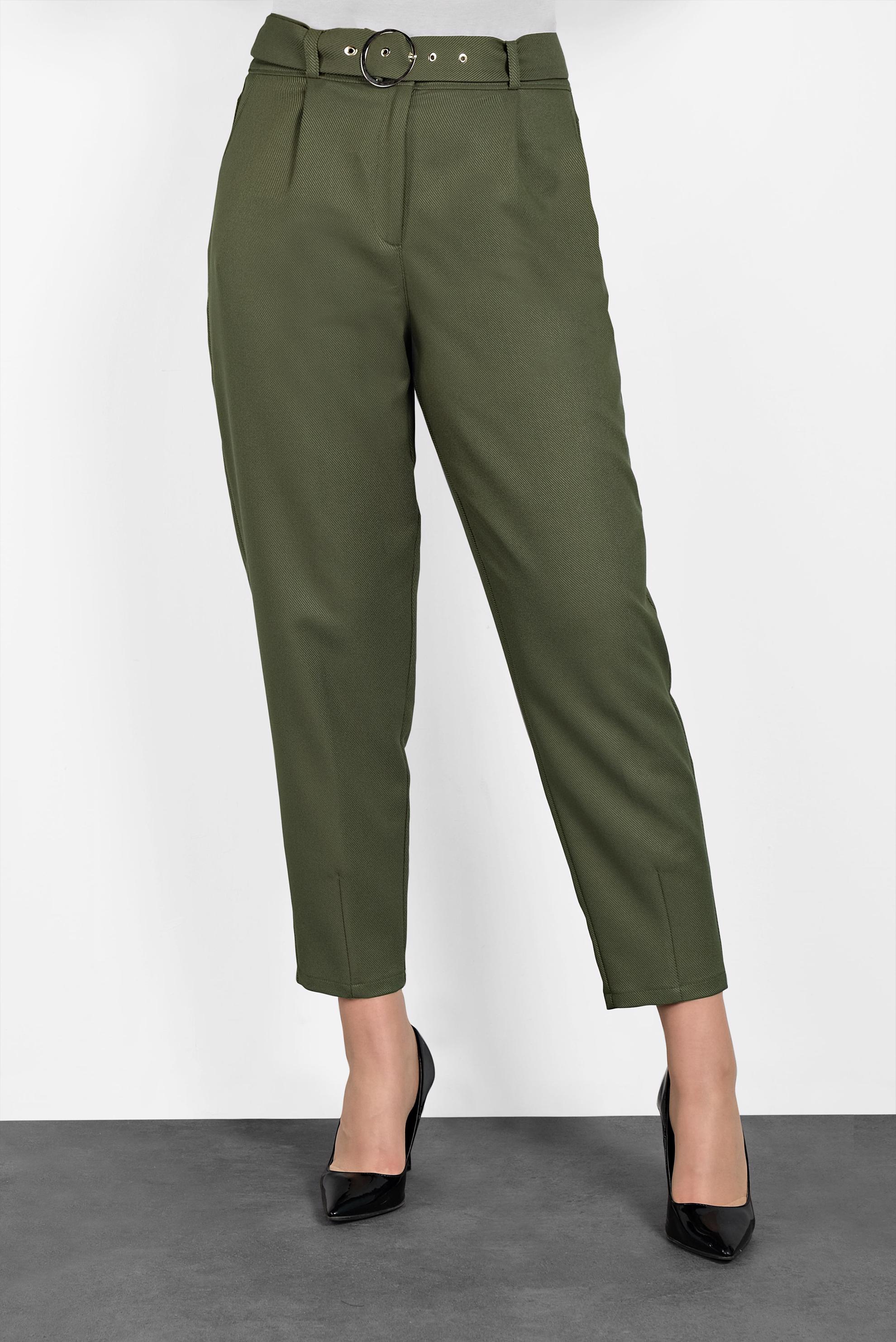 Tesettür giyim HAKİ HAVUÇ PANTOLON 70039 