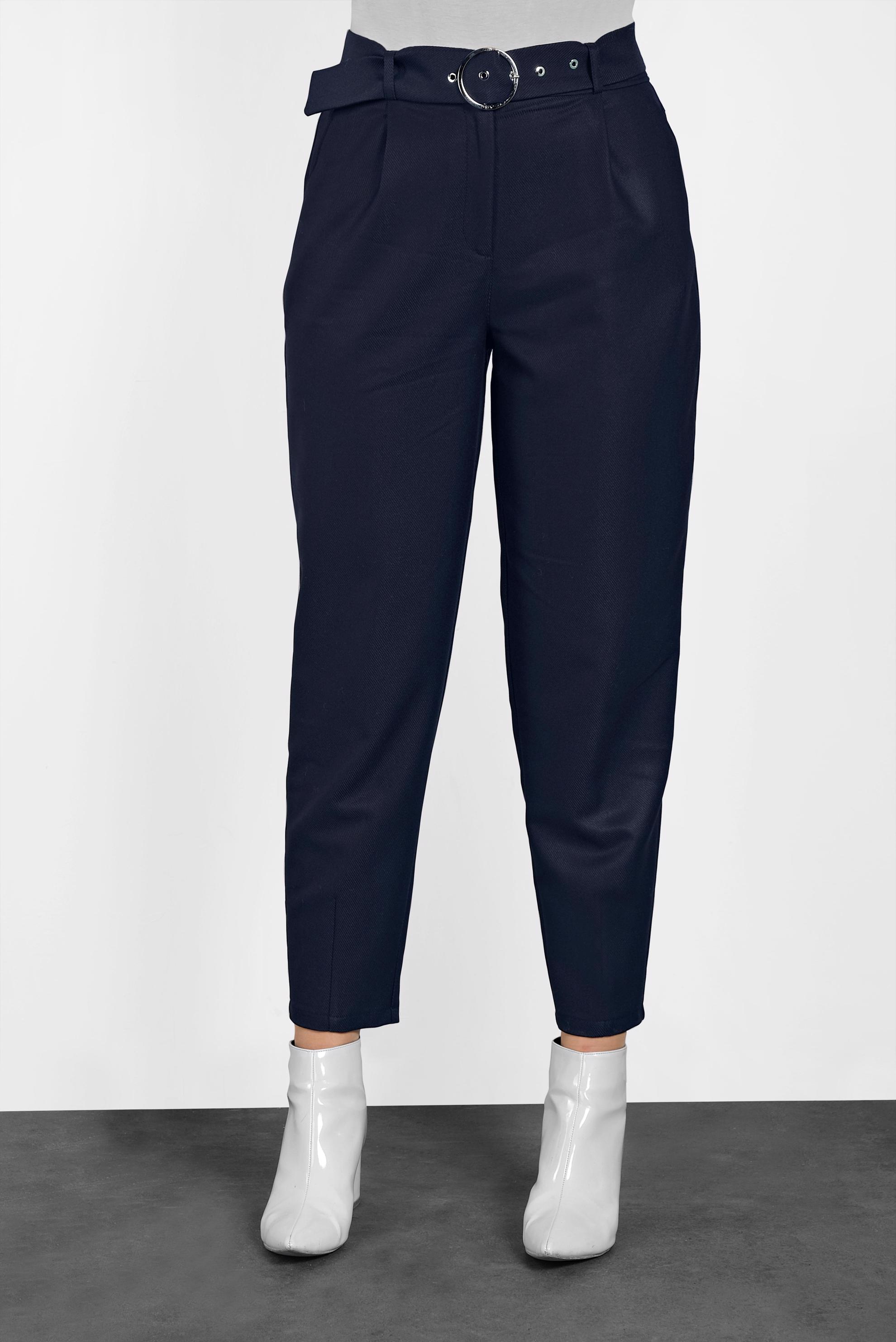 Tesettür giyim LACİVERT HAVUÇ PANTOLON 70039 