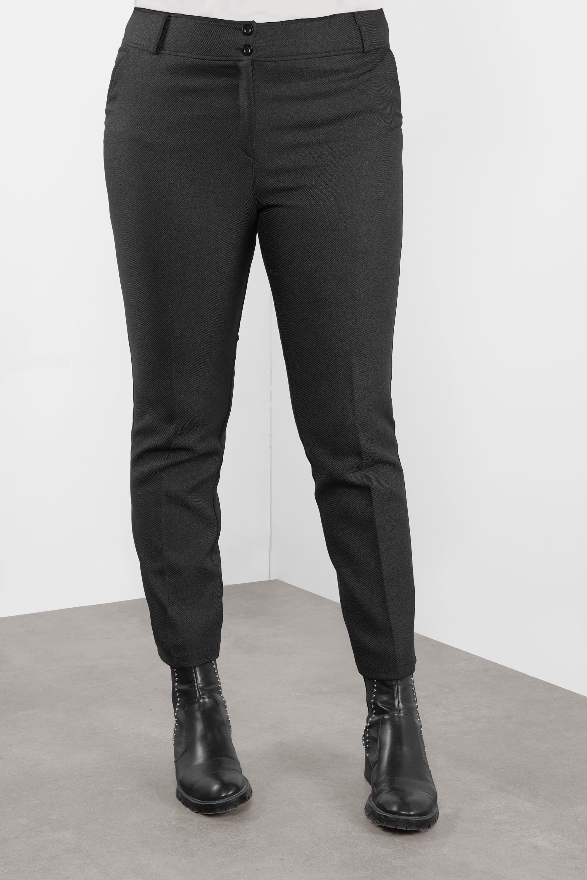 Hijab clothing BLACK MID-RISE PANTS 70124 