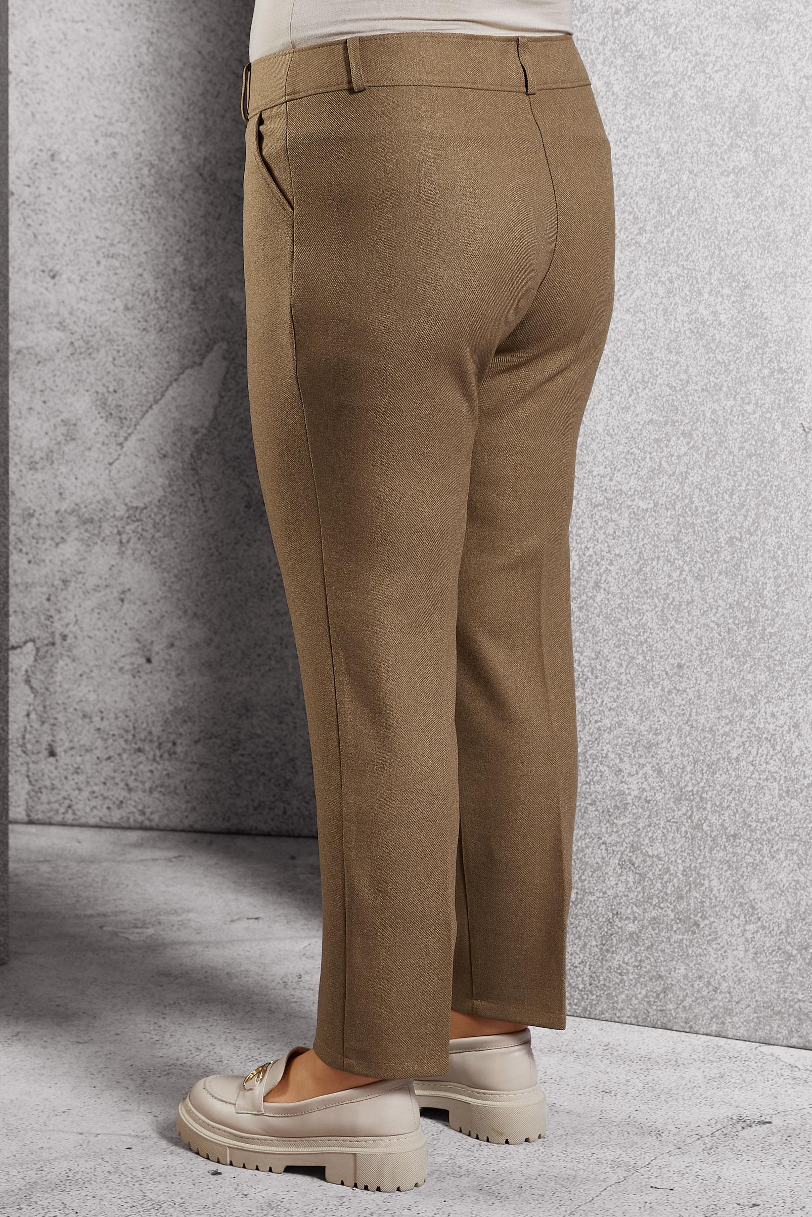 Vêtements hijab BRUN PANTALON TAILLE MI-HAUTE 70124 