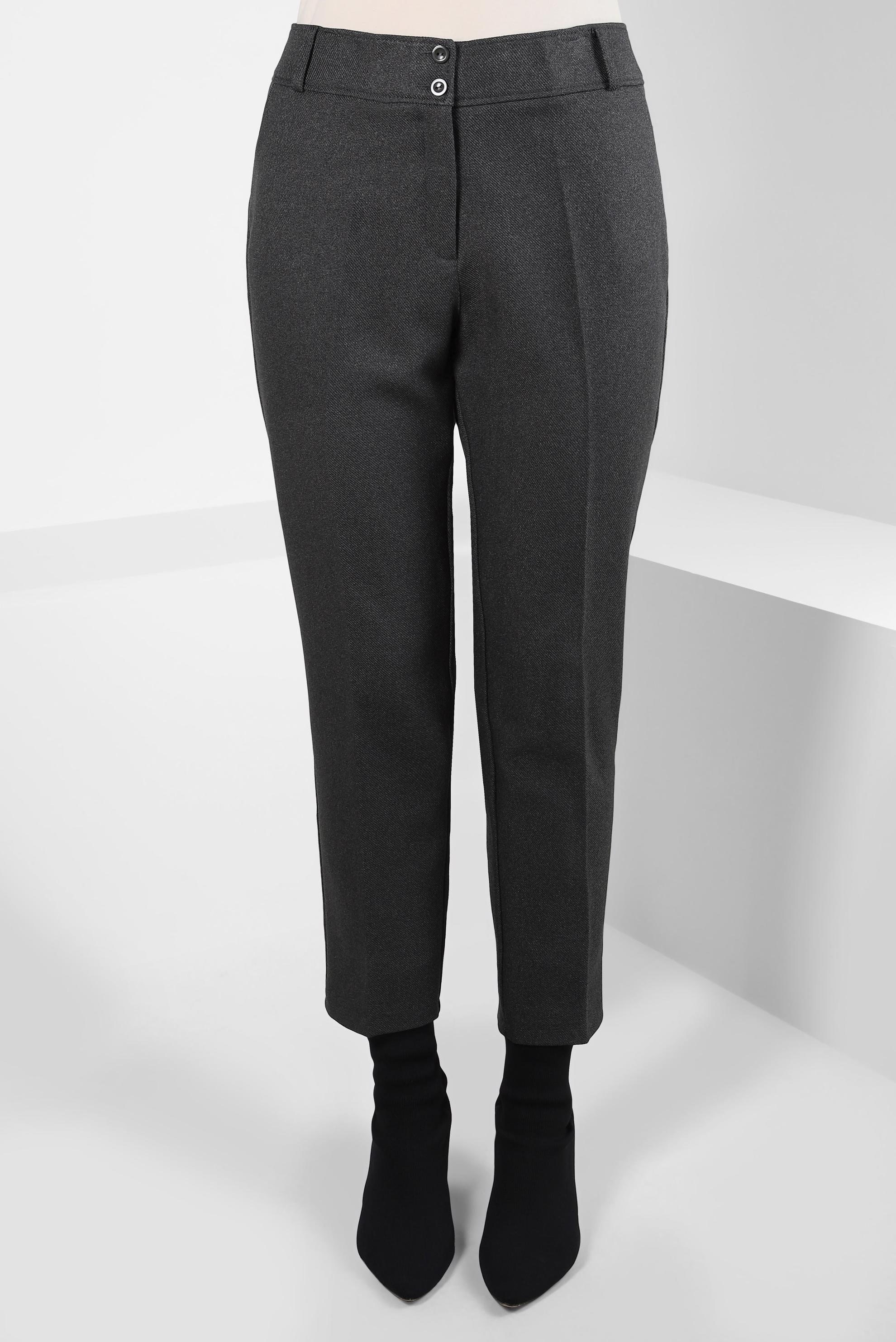 Hijab clothing GREY MID-RISE PANTS 70124 