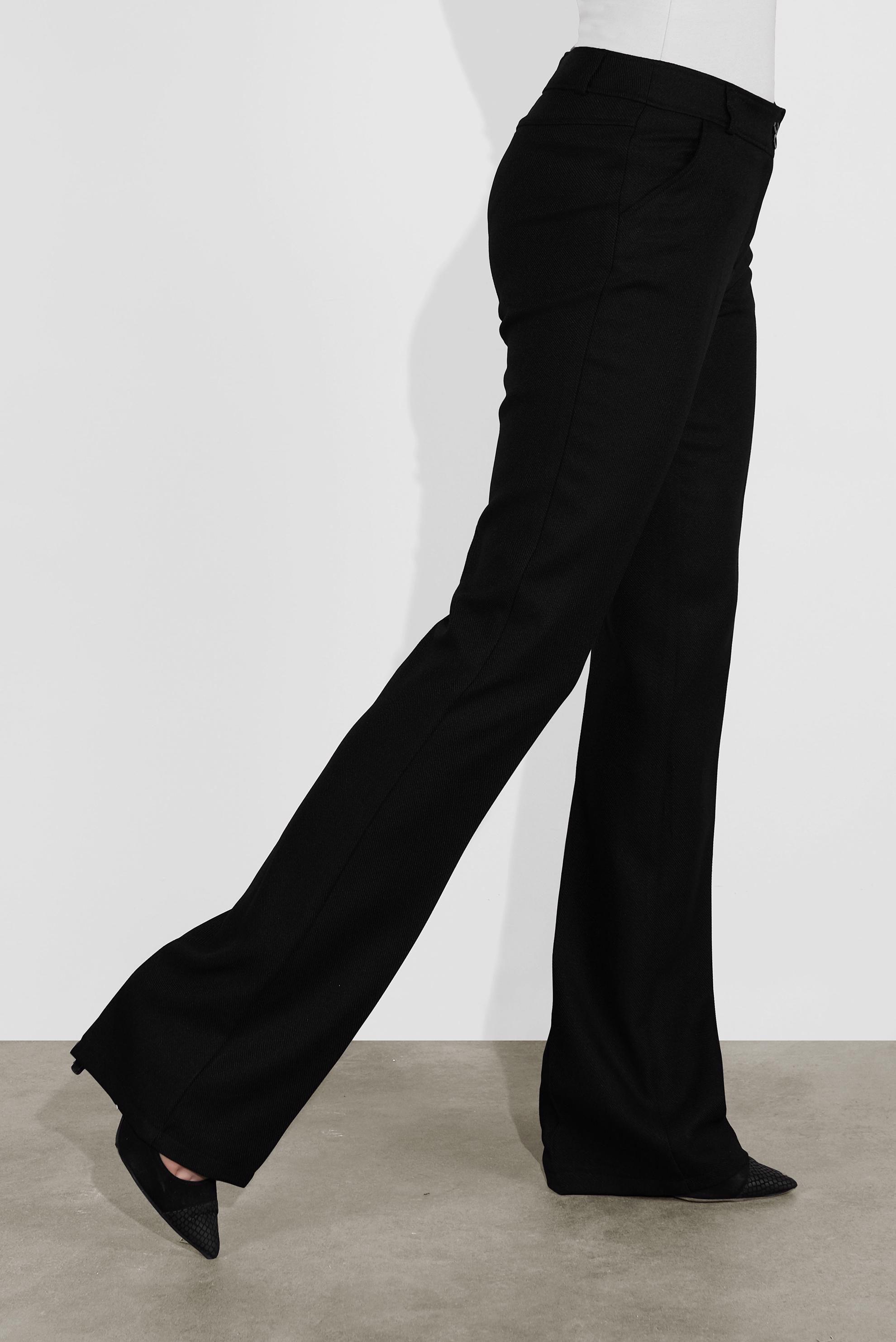 Tesettür giyim SİYAH BOL PAÇA PANTOLON 70125