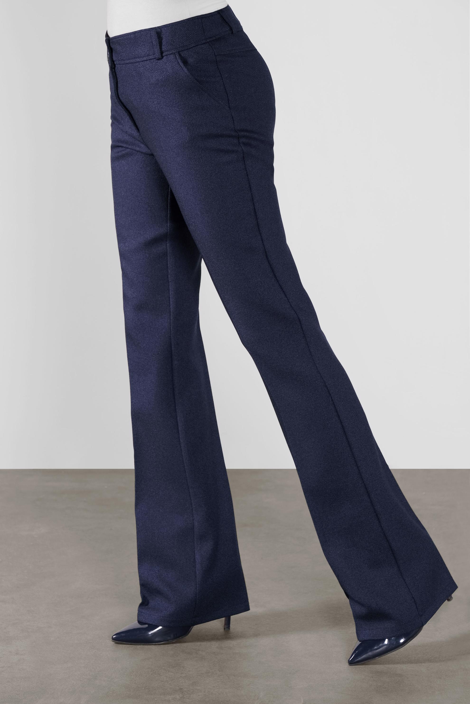 Tesettür giyim LACİVERT BOL PAÇA PANTOLON 70125